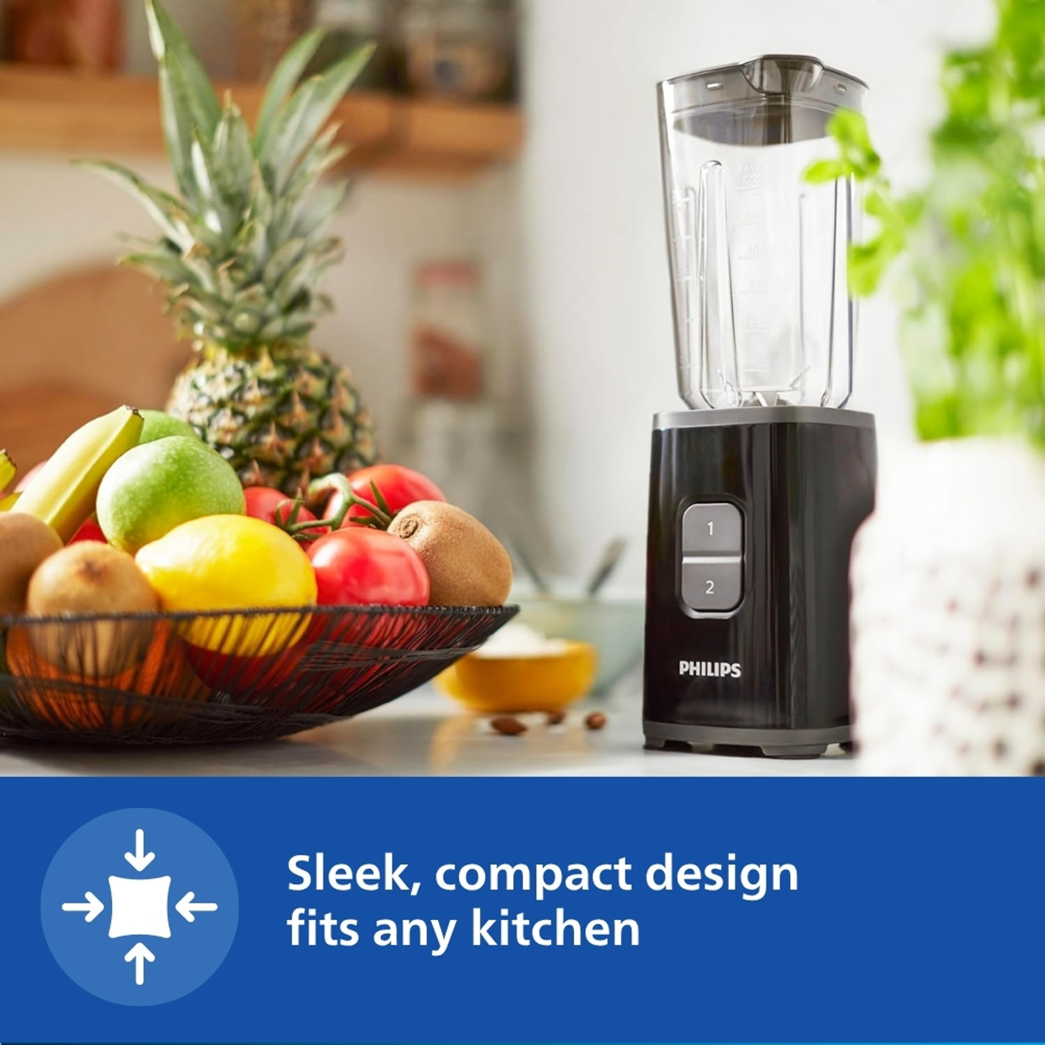 Image of PHILIPS Mini blender 350 W Juicer