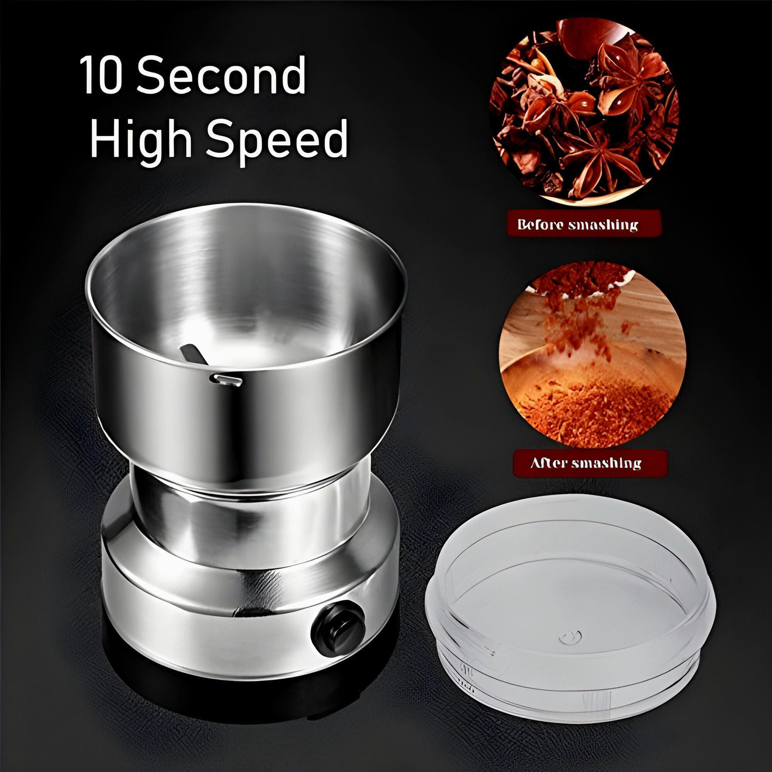 Image of JayGopalTrendz 150W Electric Mini Mixer Grinder Juicer Light weight Compact for KitchenCO466 240 W Juicer Mixer Grinder