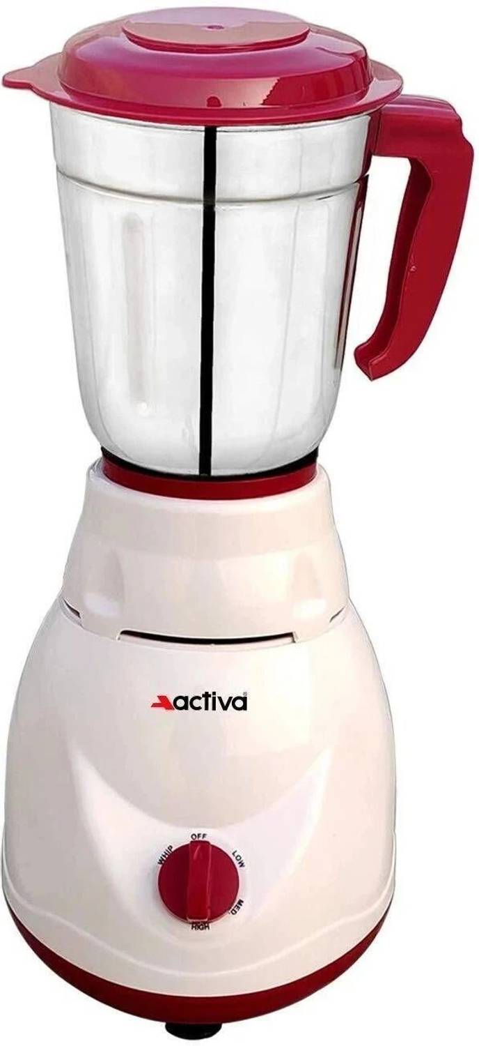 ACTIVA mixer 500 W Mixer Grinder (Pluto 1 Jar White)