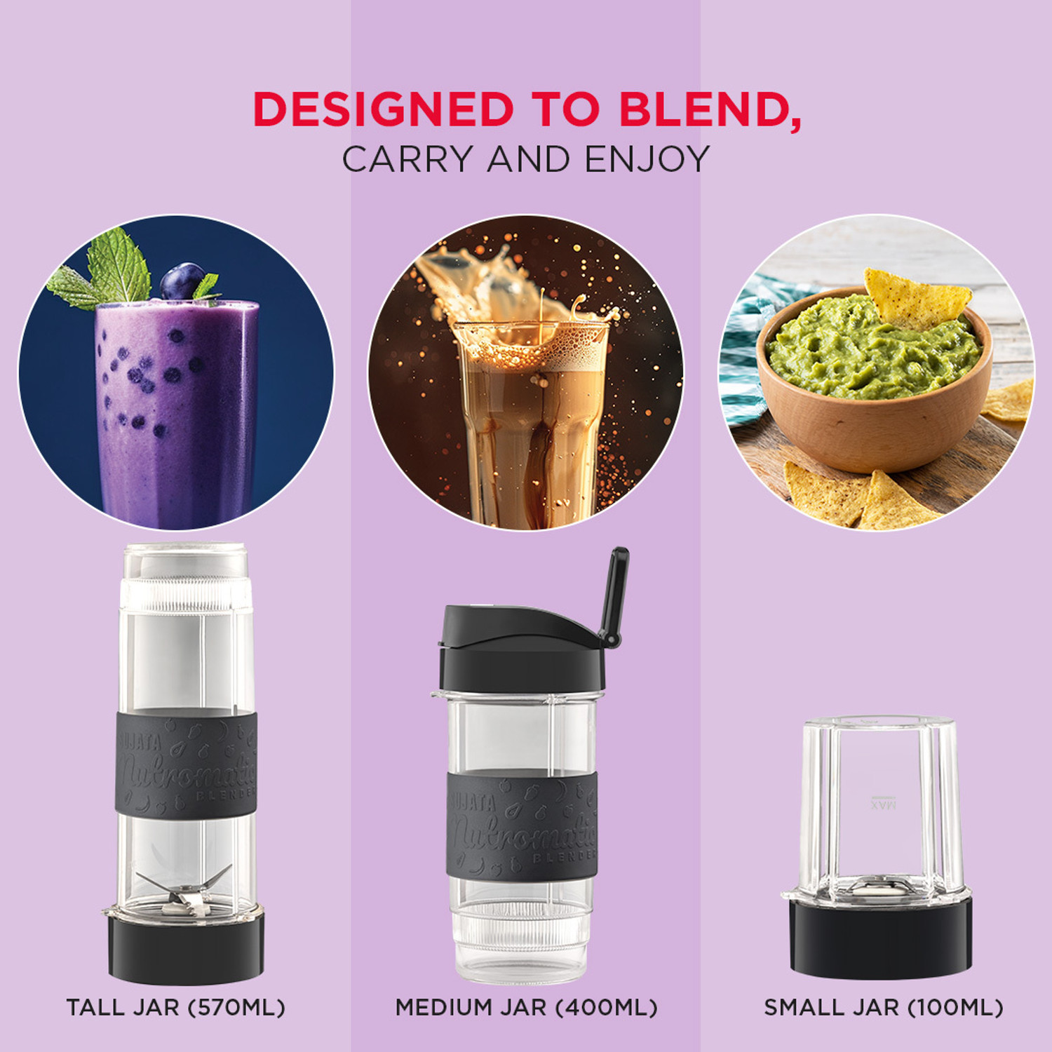 Image of SUJATA nutromatic 600 W Mixer Blender