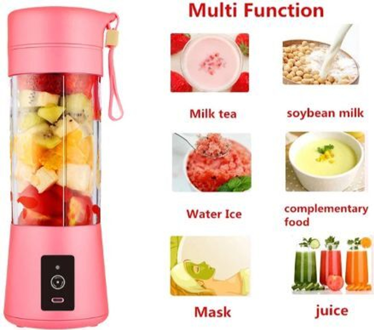 Image of JayGopalTrendz Pro Fruit Juicer 200 W Juicer Mixer Grinder