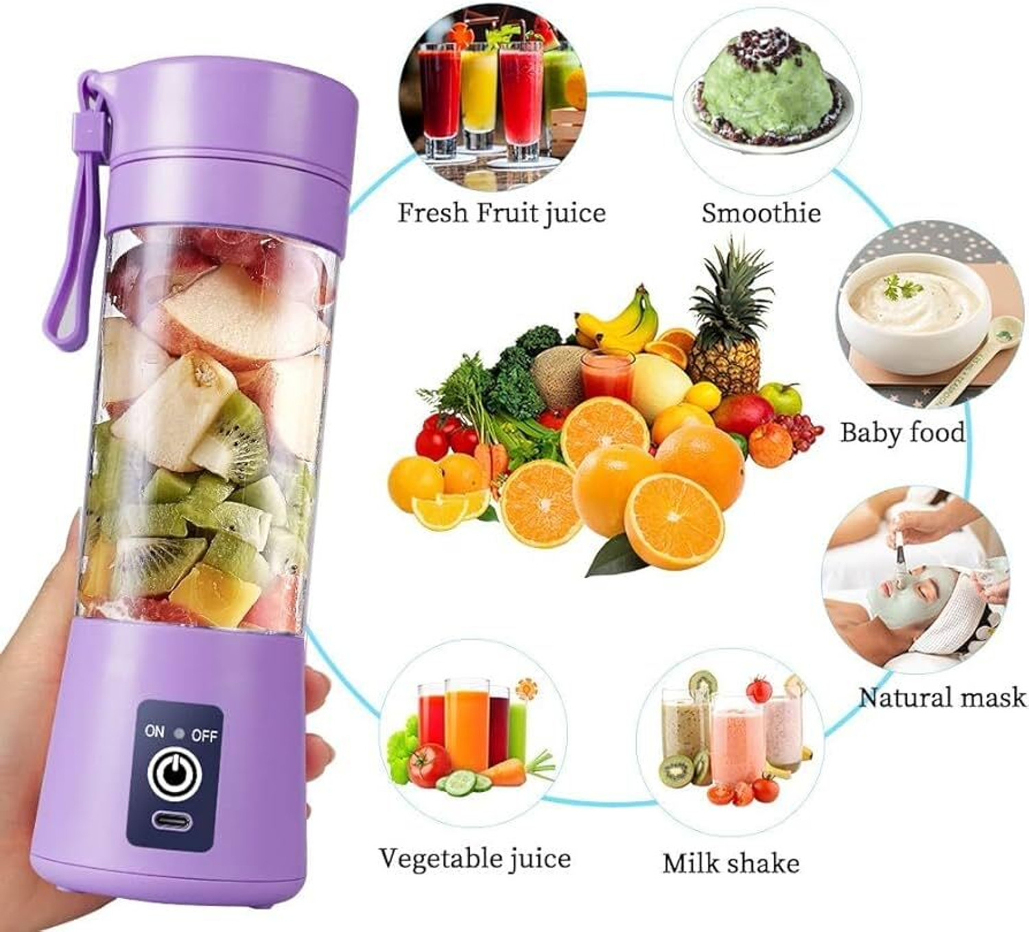 Image of JayGopalTrendz JSS 220 W Juicer