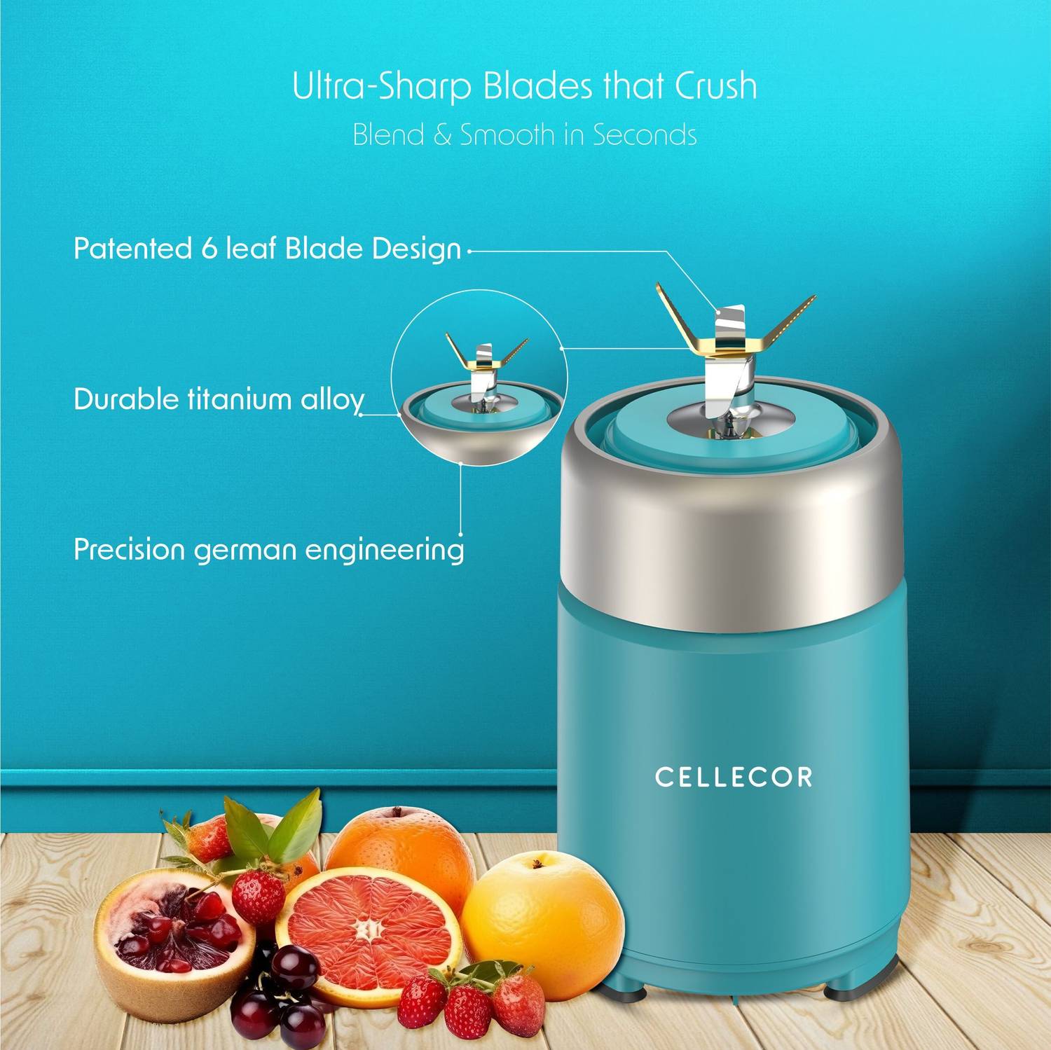 Cellecor CNB500-Blendpro 500 W Mixer Blender - Image 4