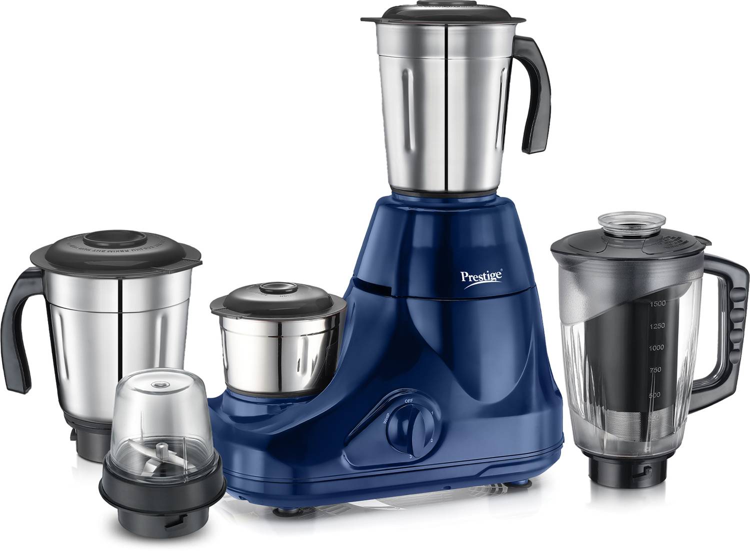 Prestige 43172 750 W Juicer Mixer Grinder (Astra Stainless Steel