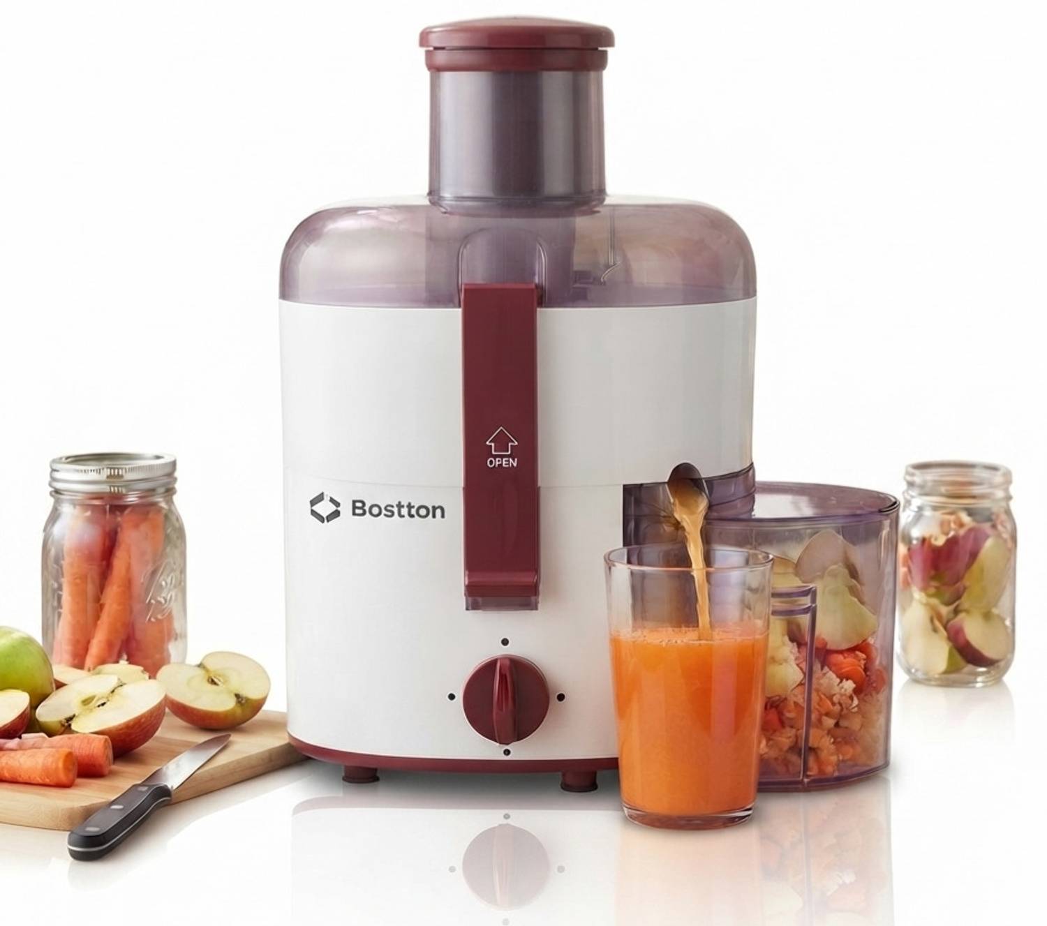 Bostton 750 Watt with Max Power Technology 750 W Juicer