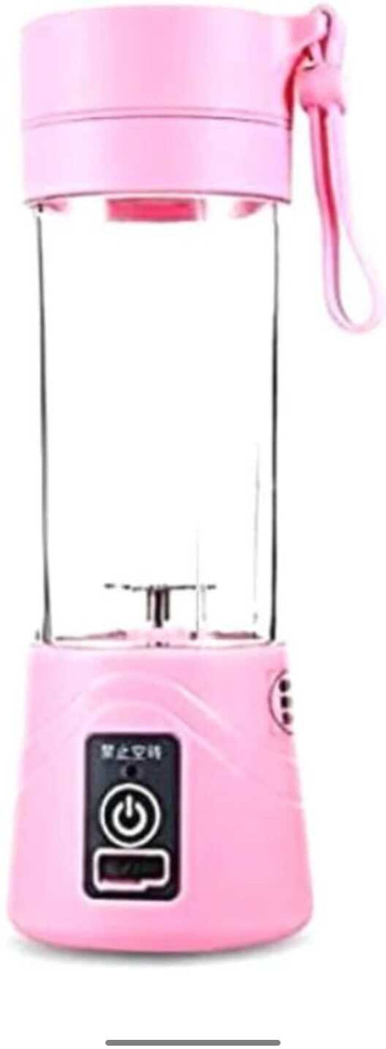 Image of MAHNOOR ENTERPRISES Plastic Electric Fruit Juicer, USB Rechargeable Mini juicer grinder for juice 200 W Juicer