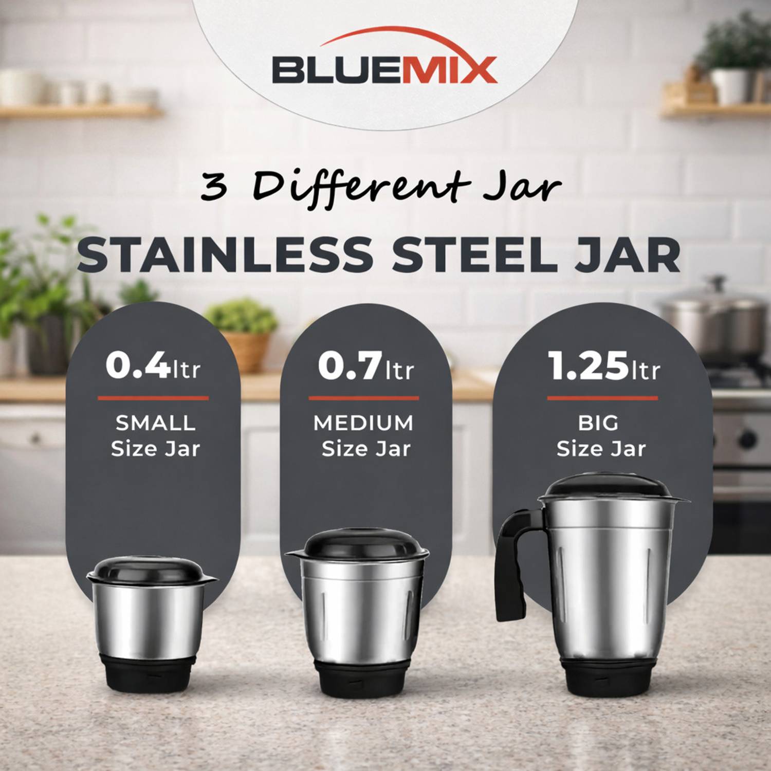 Bluemix Smart 700 W Mixer Grinder - Image 4
