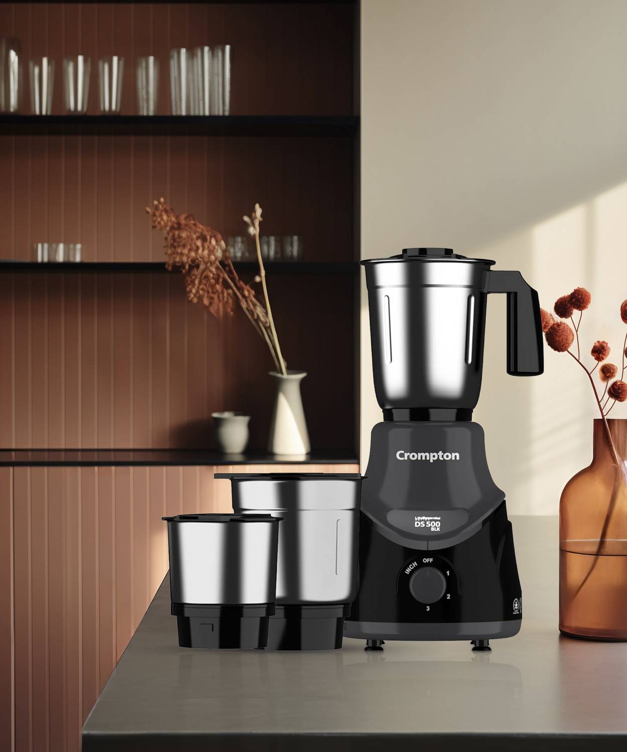 Crompton DS 500 W Mixer Grinder - Image 4