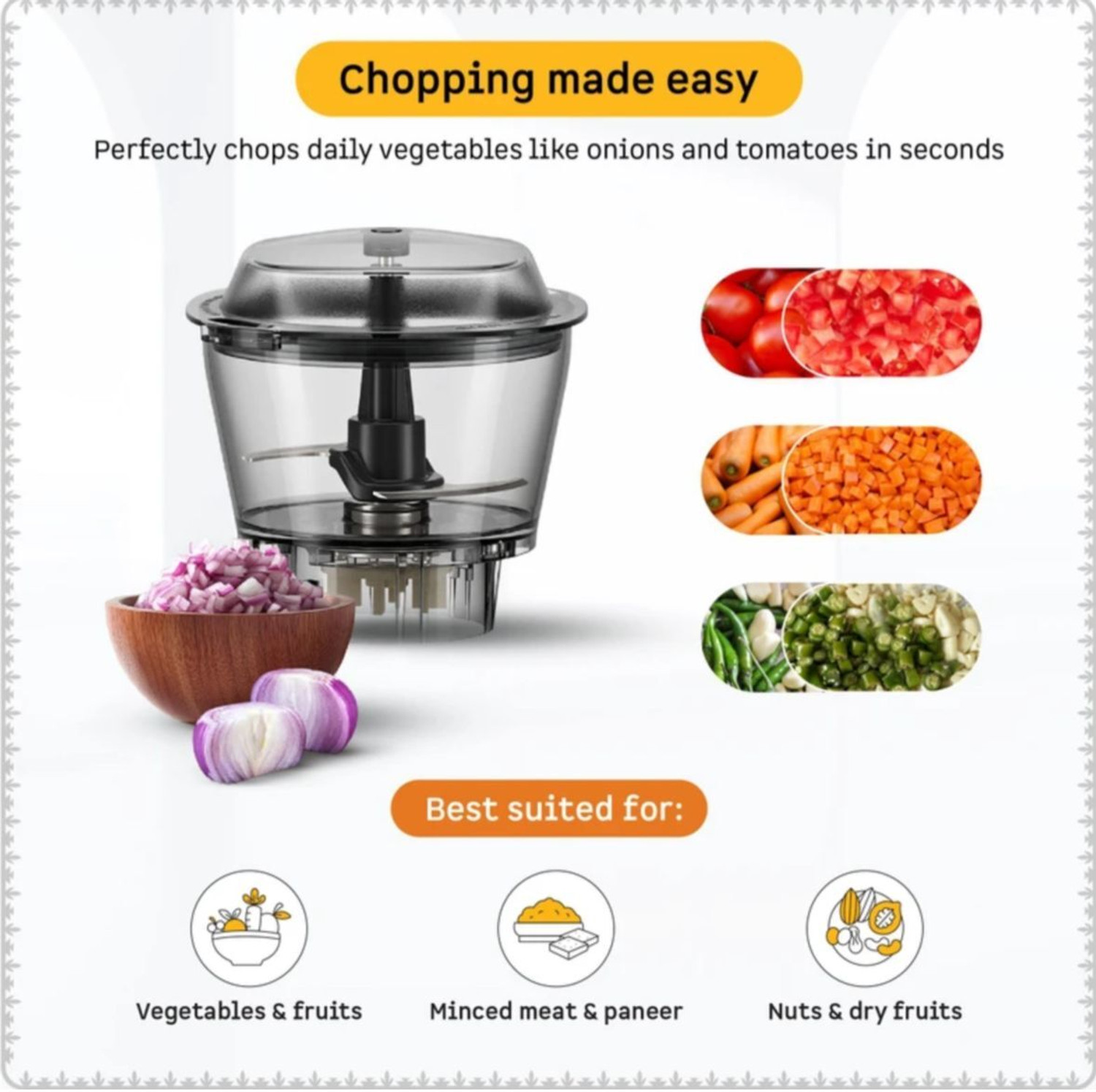 Image of Atomberg ZENOVA BLDC 500 W Mixer Grinder