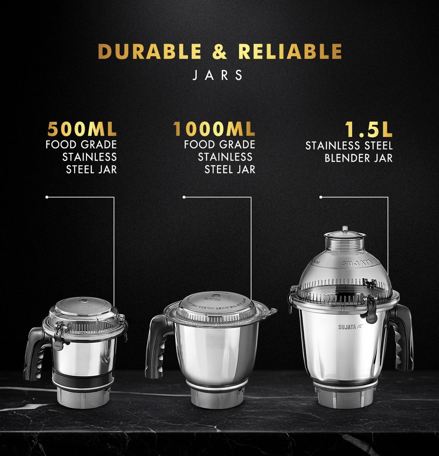 Image of SUJATA MIXER GRINDER 1000 W Mixer Grinder