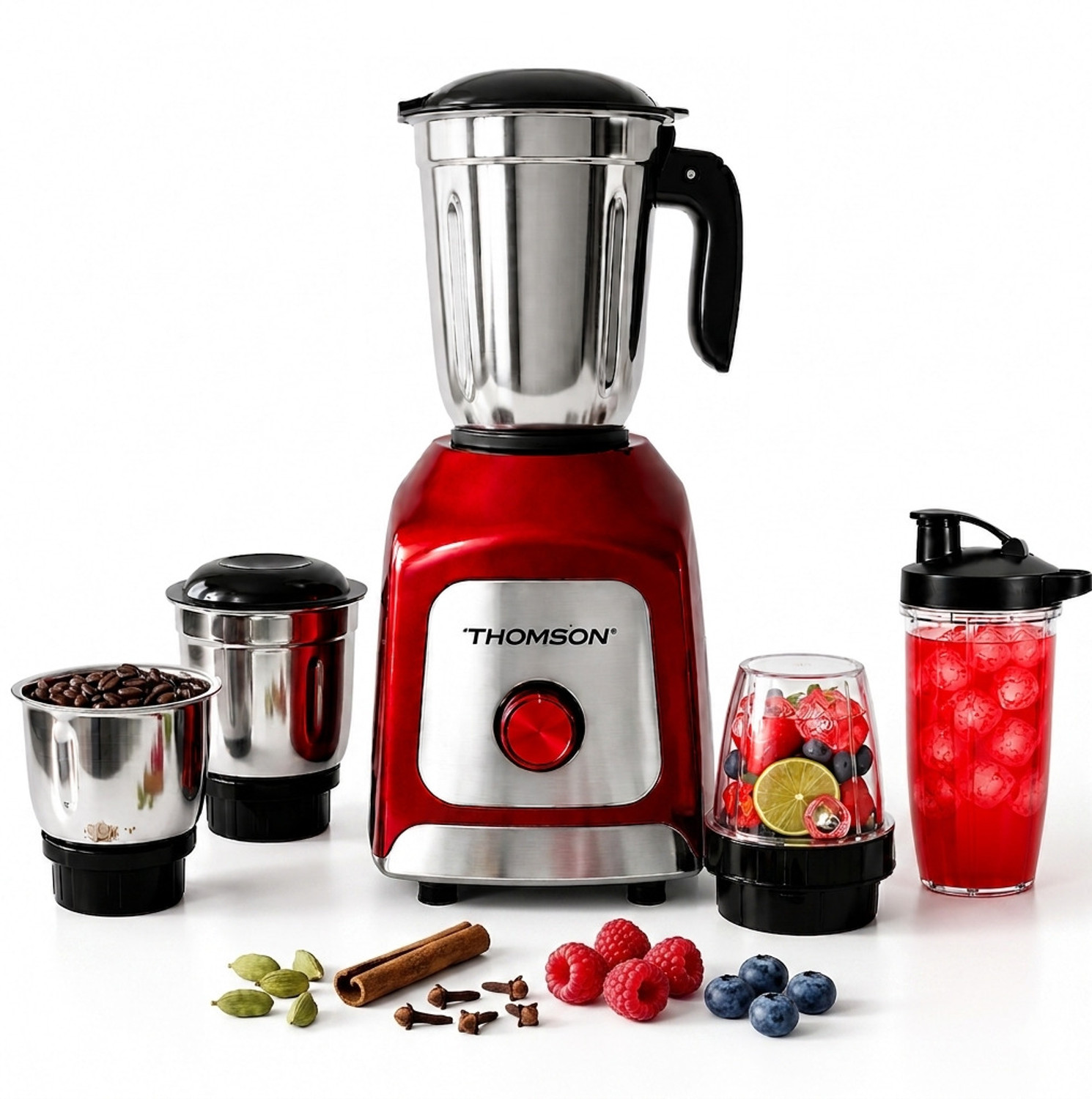 Image of Thomson KM Heavy Duty 500 W Juicer Mixer Grinder