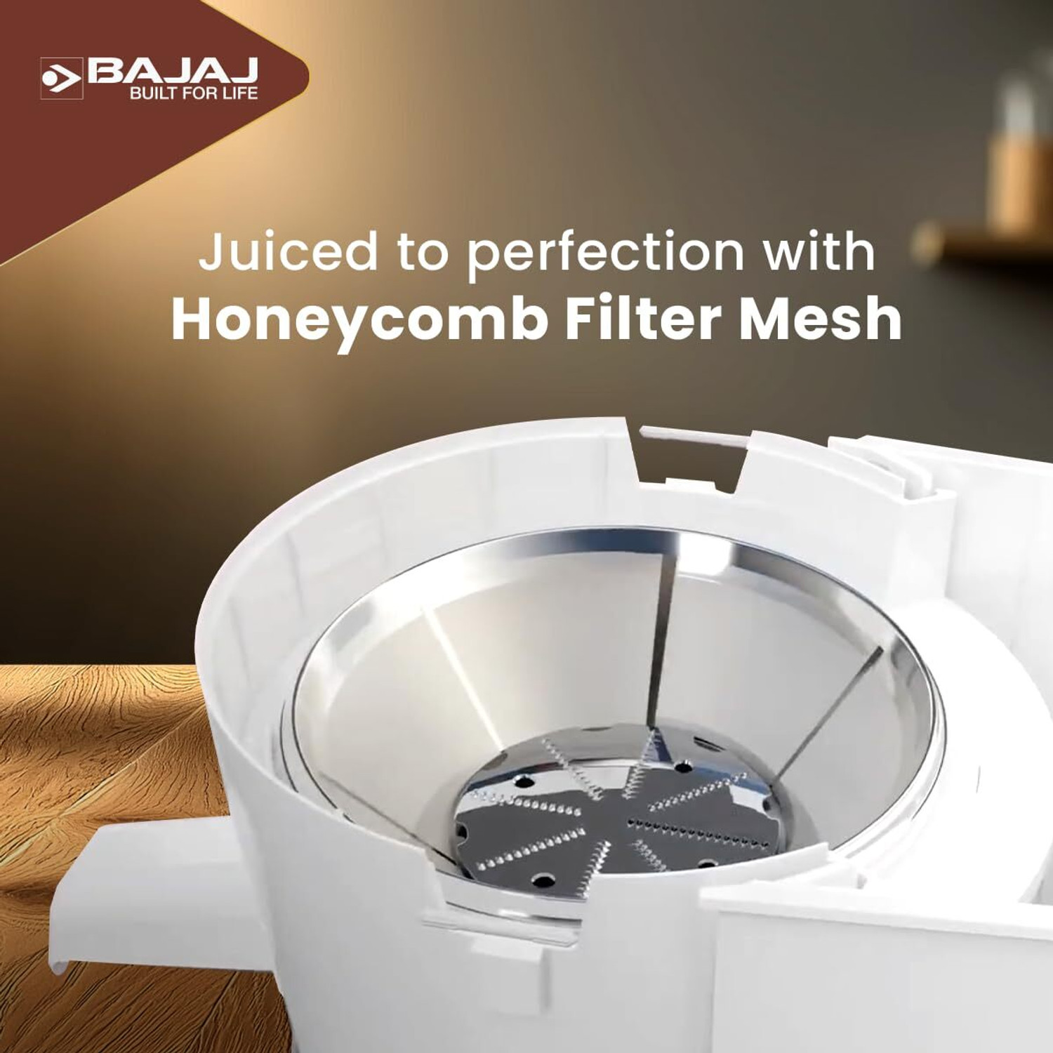 Image of BAJAJ PowerBlend 1000 W Juicer Mixer Grinder