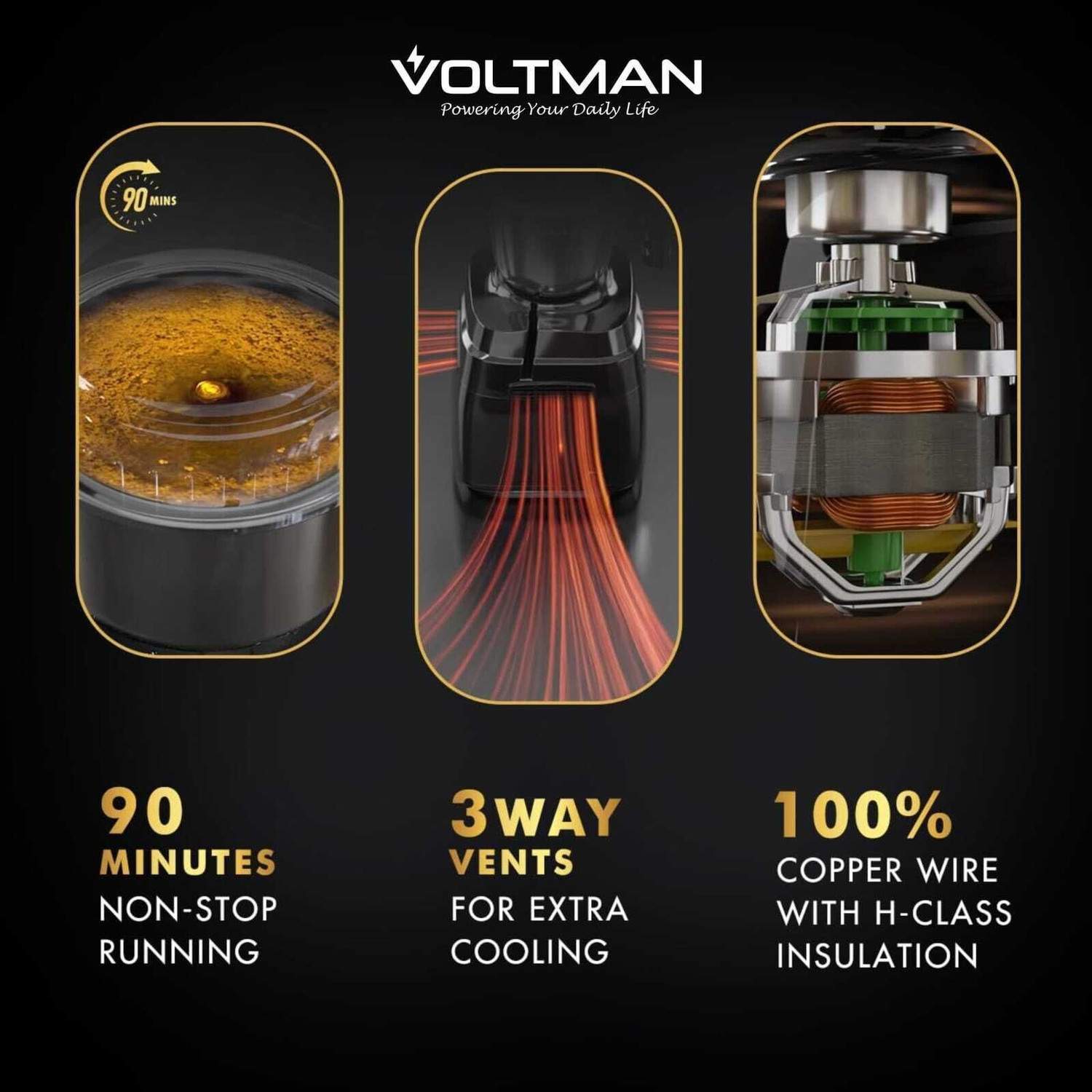 Image of VOLTMAN TERRA MAX mixer grinder 1000 W Juicer Mixer Grinder