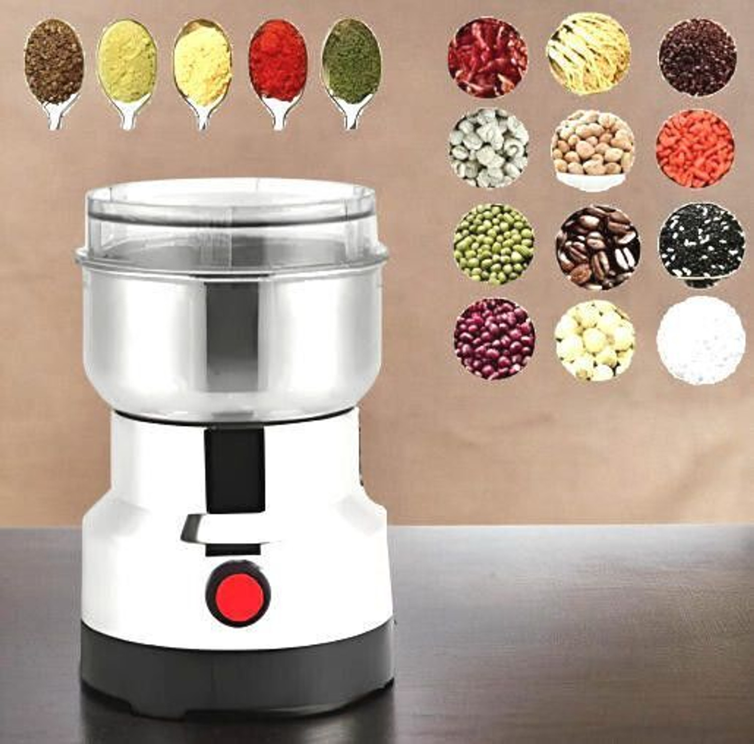 Image of JayGopalTrendz 150W Electric Mini Mixer Grinder Juicer Light weight Compact for KitchenCS39 240 W Juicer Mixer Grinder