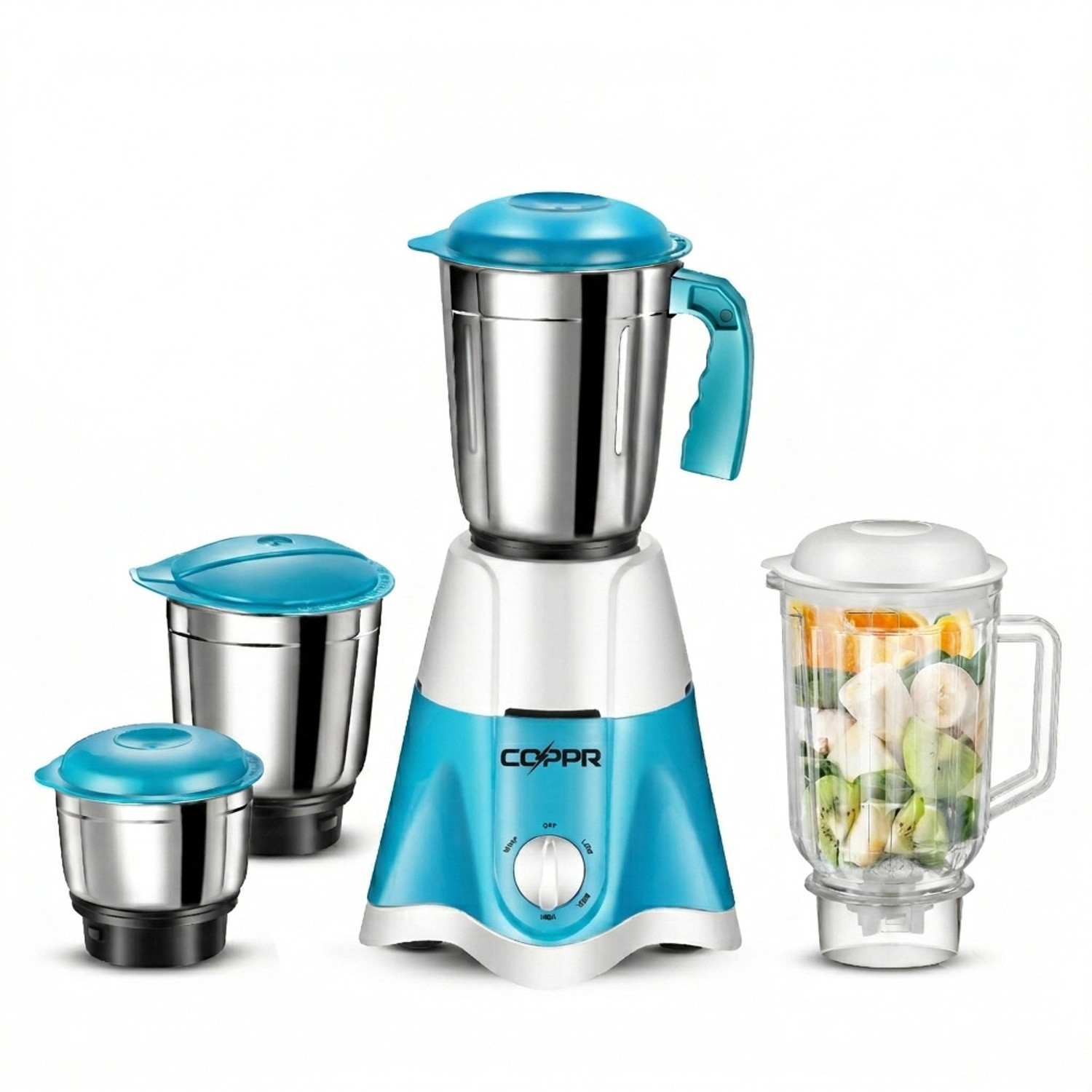 Image of coppr Z White edition 2 year unconditonal warranty heavy duty copper motor 750 W Juicer Mixer Grinder