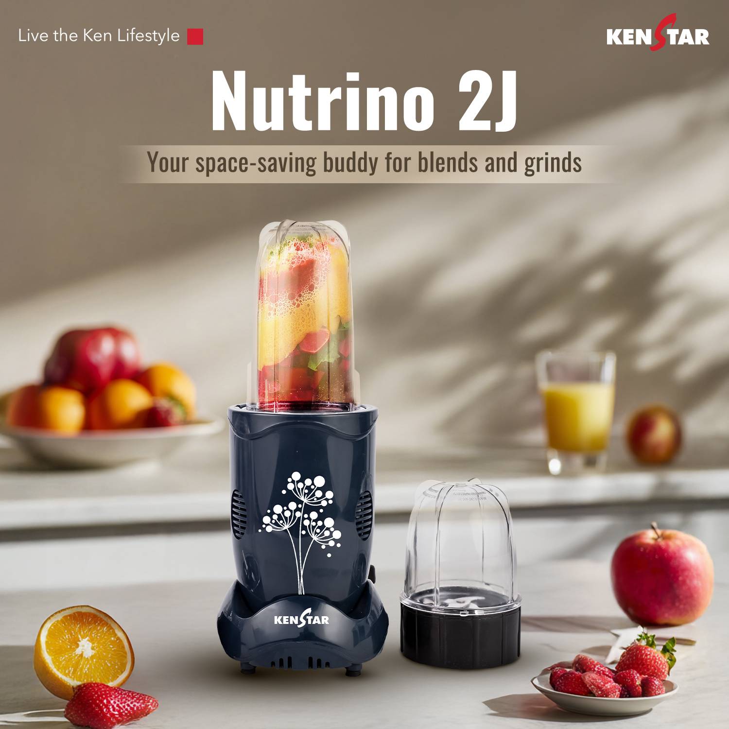 Kenstar Nutrino 350W Blender Grinder - Image 2