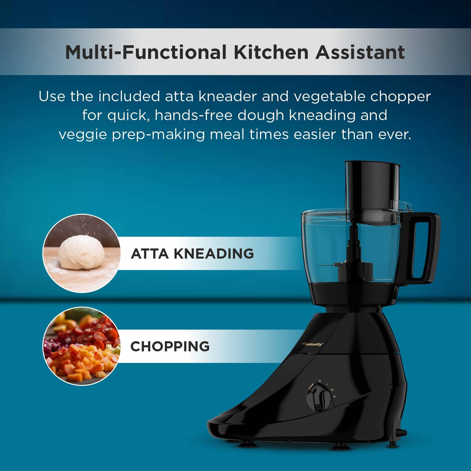 Butterfly Rapid 750W Juicer Mixer Grinder - Image 5
