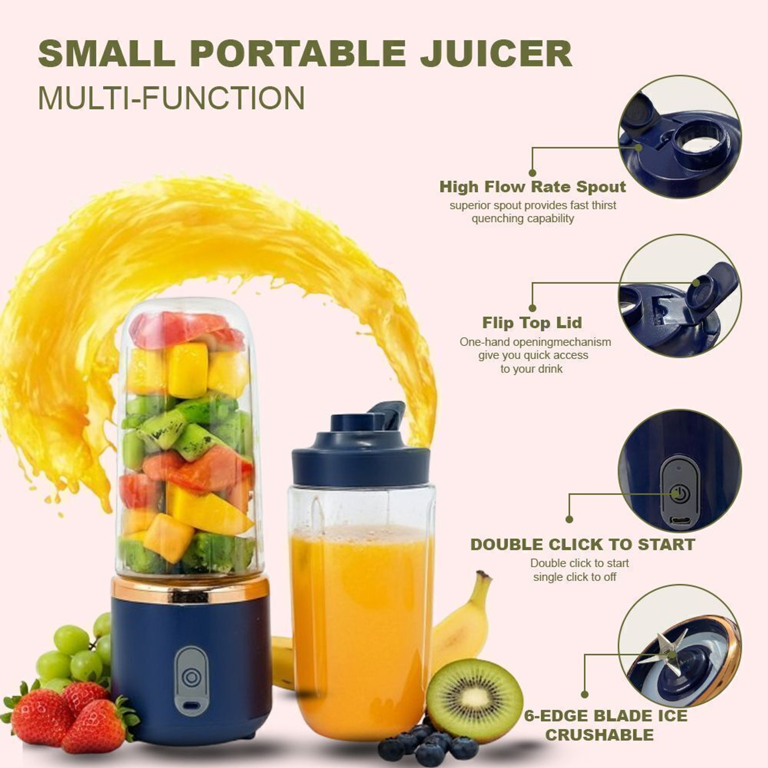 Image of Elvara creations Juicer mixer 180 W Juicer Mixer Grinder