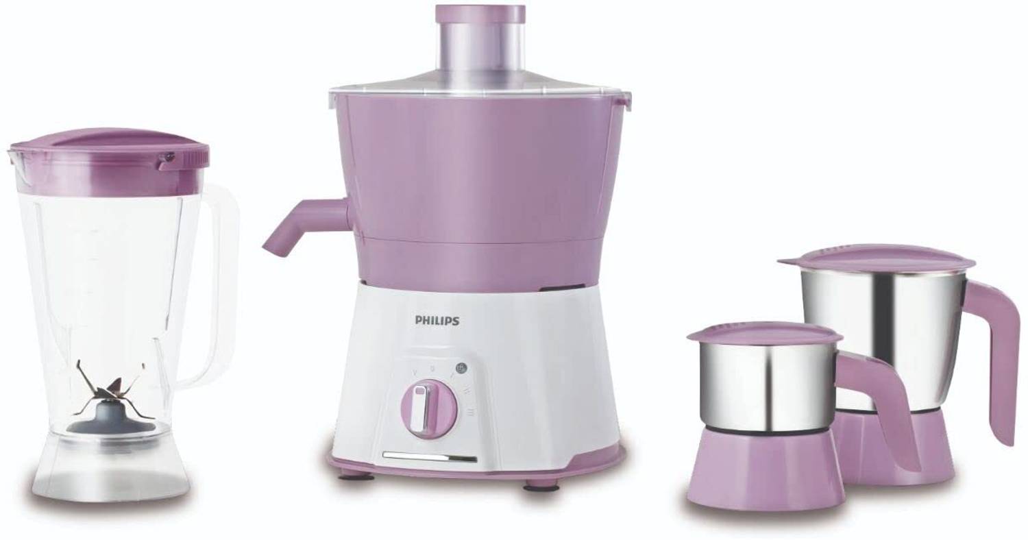 PHILIPS HL7581 600 W Juicer Mixer Grinder (HL7581 3 Jars Whit