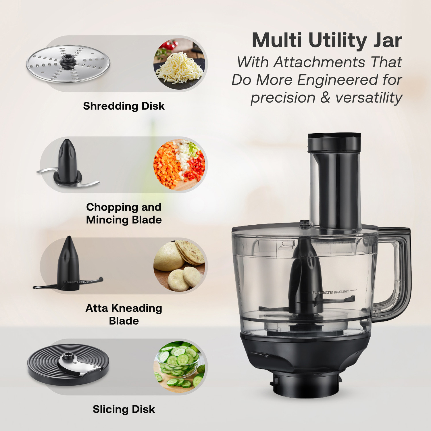 Image of Prestige Prisma Pro 10 Different Functions in 1 750 W Mixer Blender