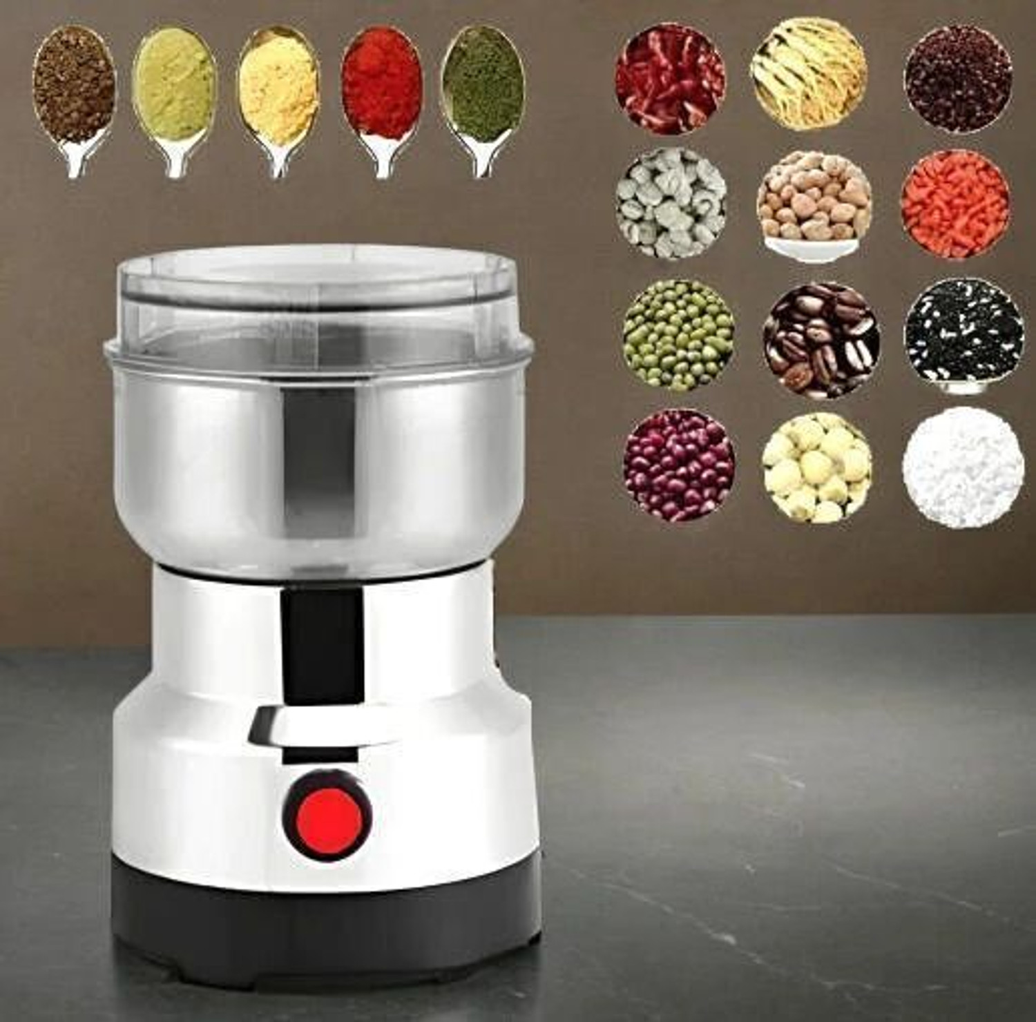 Image of Radhe 150W Electric Mini Mixer Grinder Juicer Light weight Compact for KitchenLI157 150 W Juicer Mixer Grinder