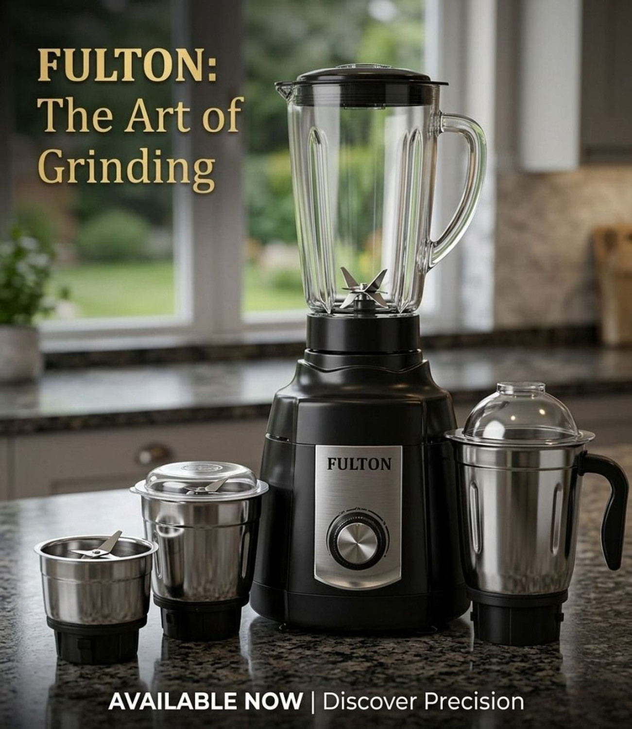 Image of FULTON MAXXO POWER PRO 500 W Mixer Grinder