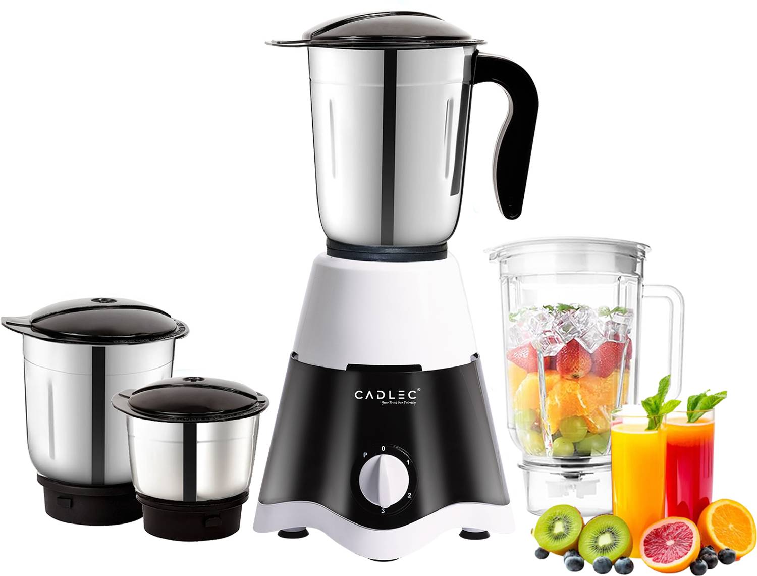 Cadlec MixGenie 750 W Juicer Mixer Grinder - Image 1