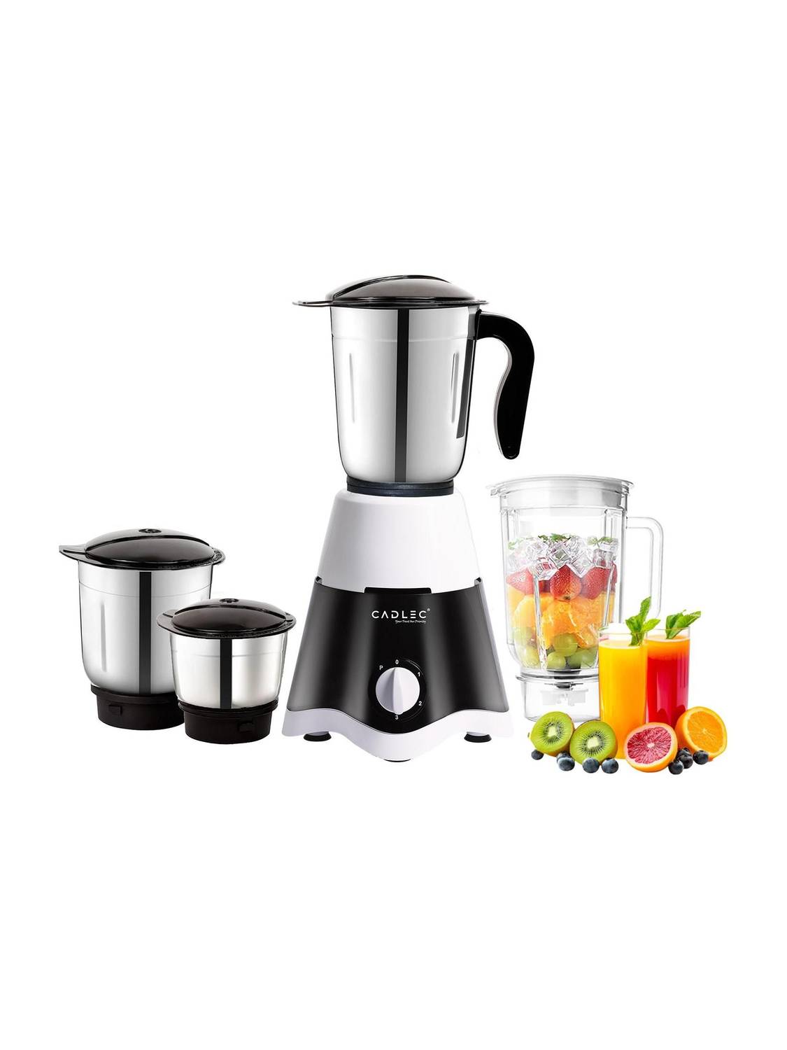 Cadlec MixGenie 750 W Juicer Mixer Grinder