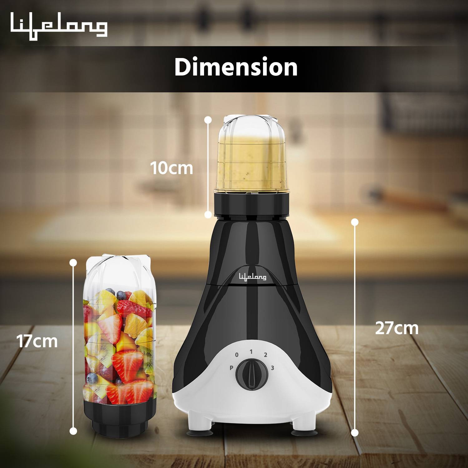 Lifelong LLMG39 500W Mixer Grinder - Image 5