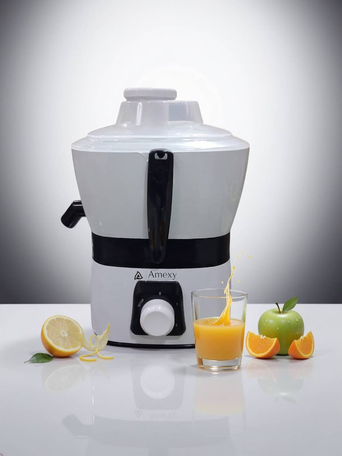 Amexy Juicer Legrand Doubble Layer 100% Copper Motor Compact Modular Look 750 W Juicer