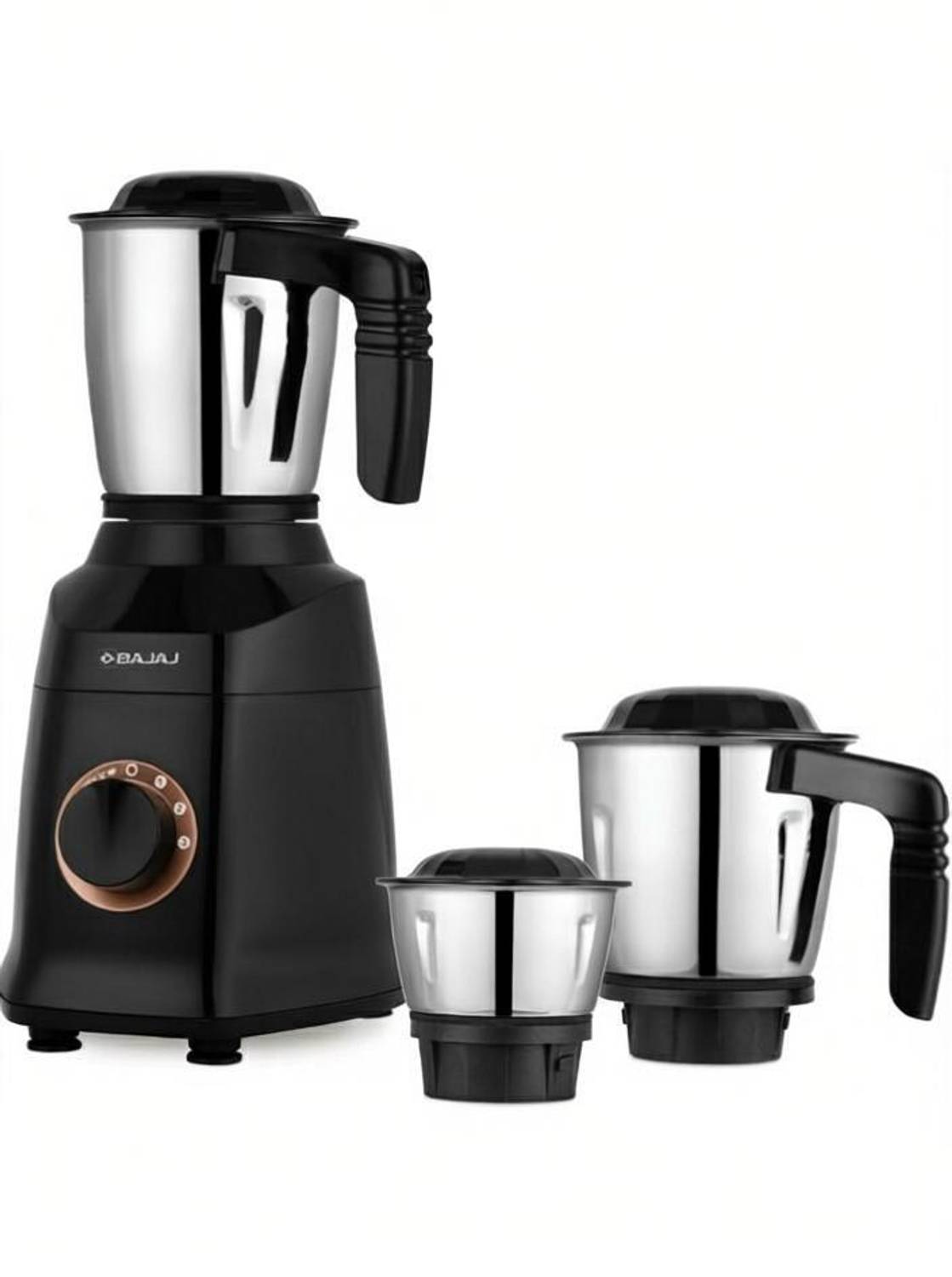 BAJAJ MILITARY SERIES FINESSE UNBEATABLE TOUGHNESS ASSURED BY MILITARY GRADE JAR 750 W Mixer Grinder
