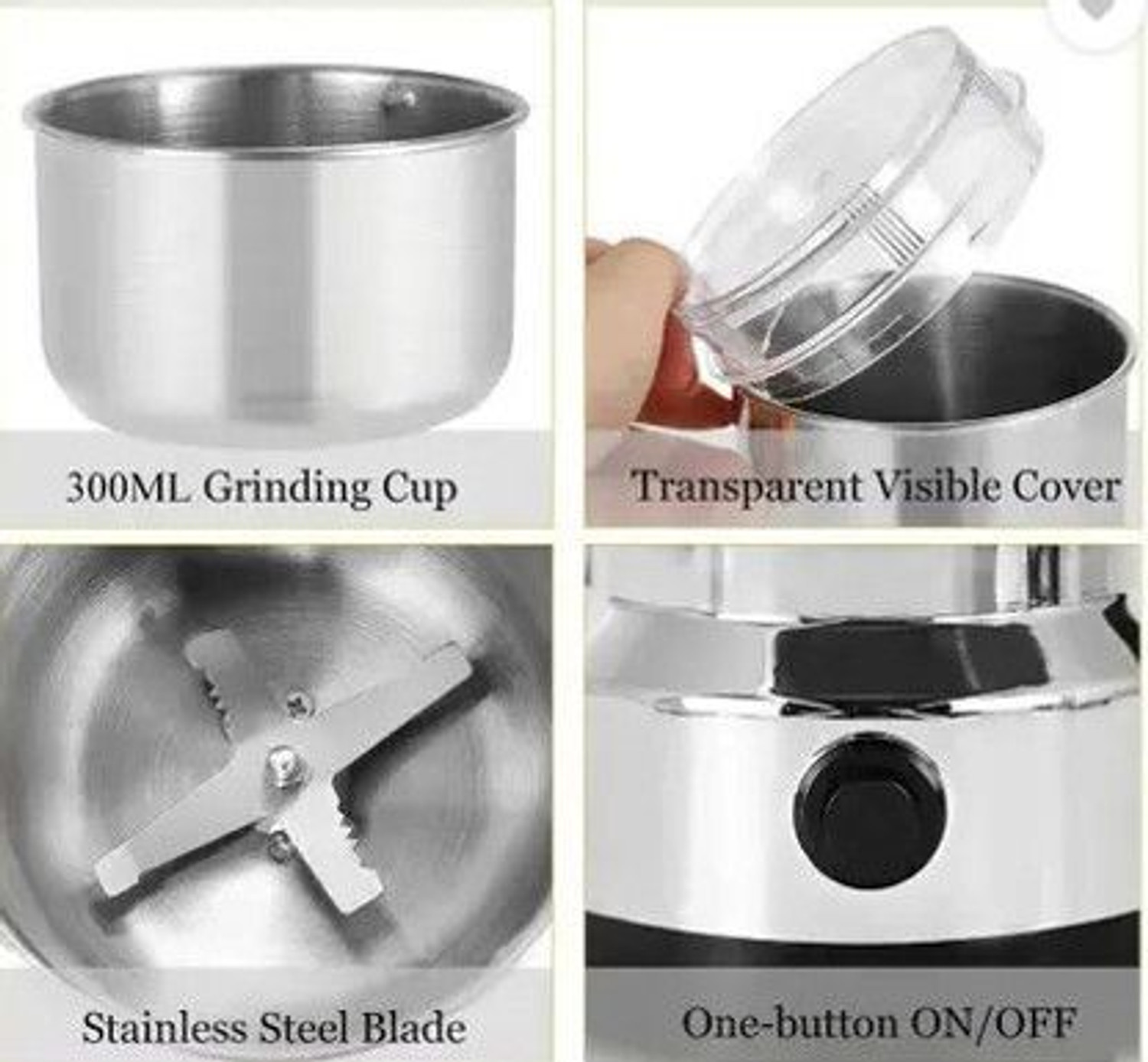 Image of Elvara creations Nima Mini Mixer Grinder 200 W Juicer Mixer Grinder