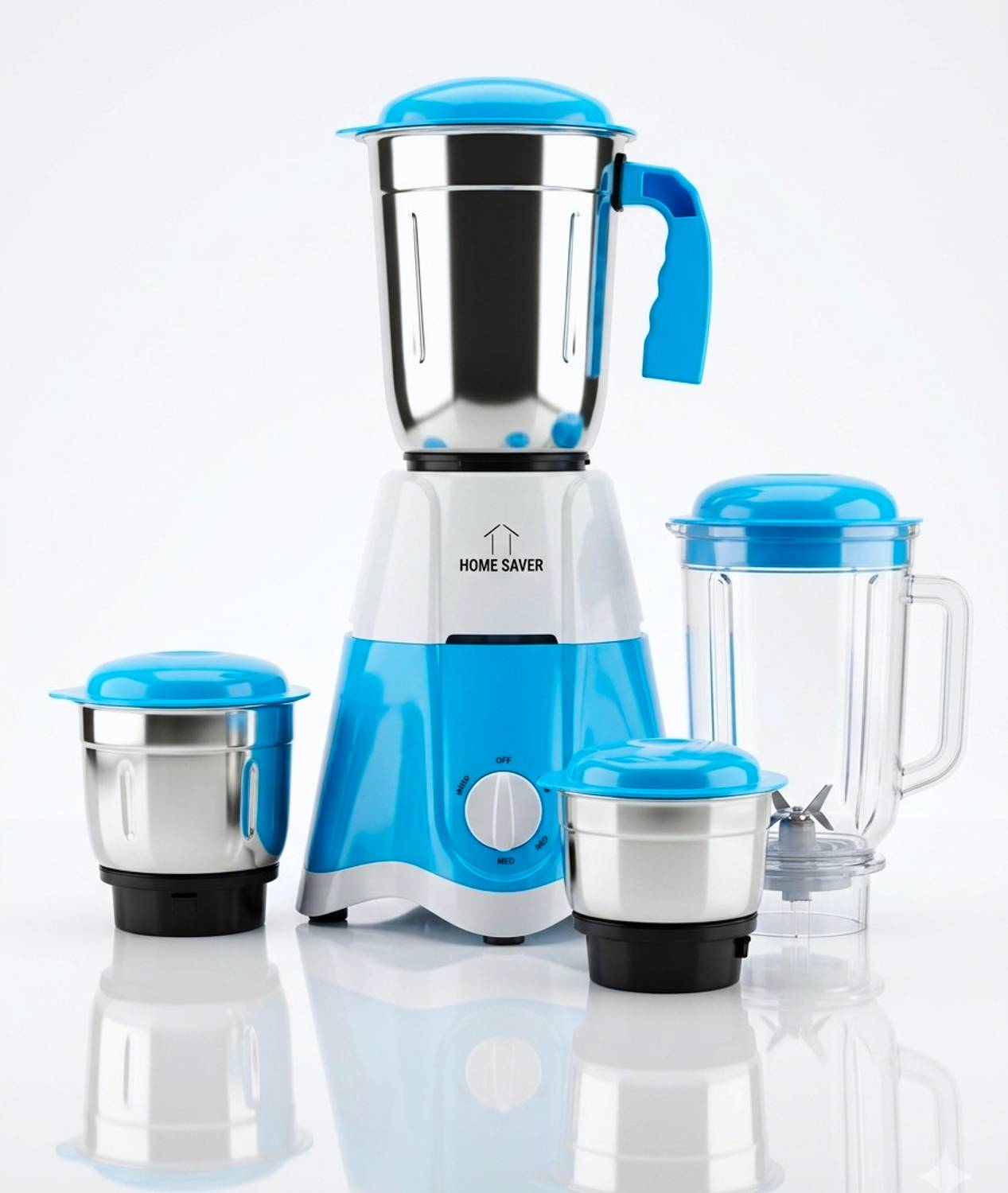 HOME SAVER Sonic 550 W Juicer Mixer Grinder
