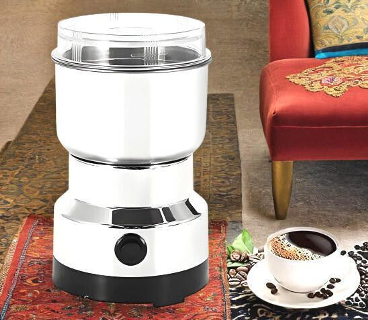 Image of JayGopalTrendz 150W Electric Mini Mixer Grinder Juicer Light weight Compact for KitchenCN111 240 W Juicer Mixer Grinder