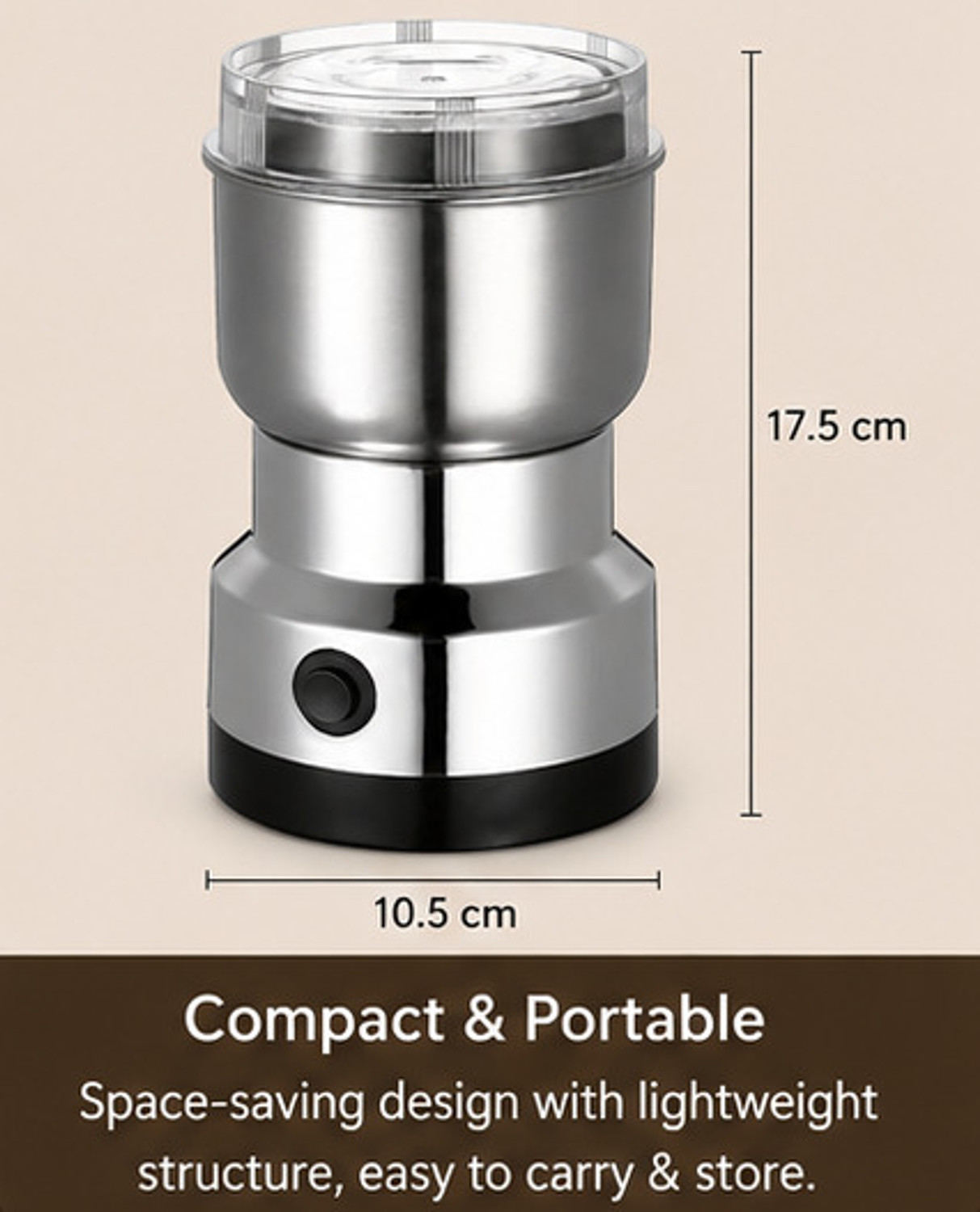 Image of SaAvira Kitchen Essentials Series 150 W Mixer Grinder