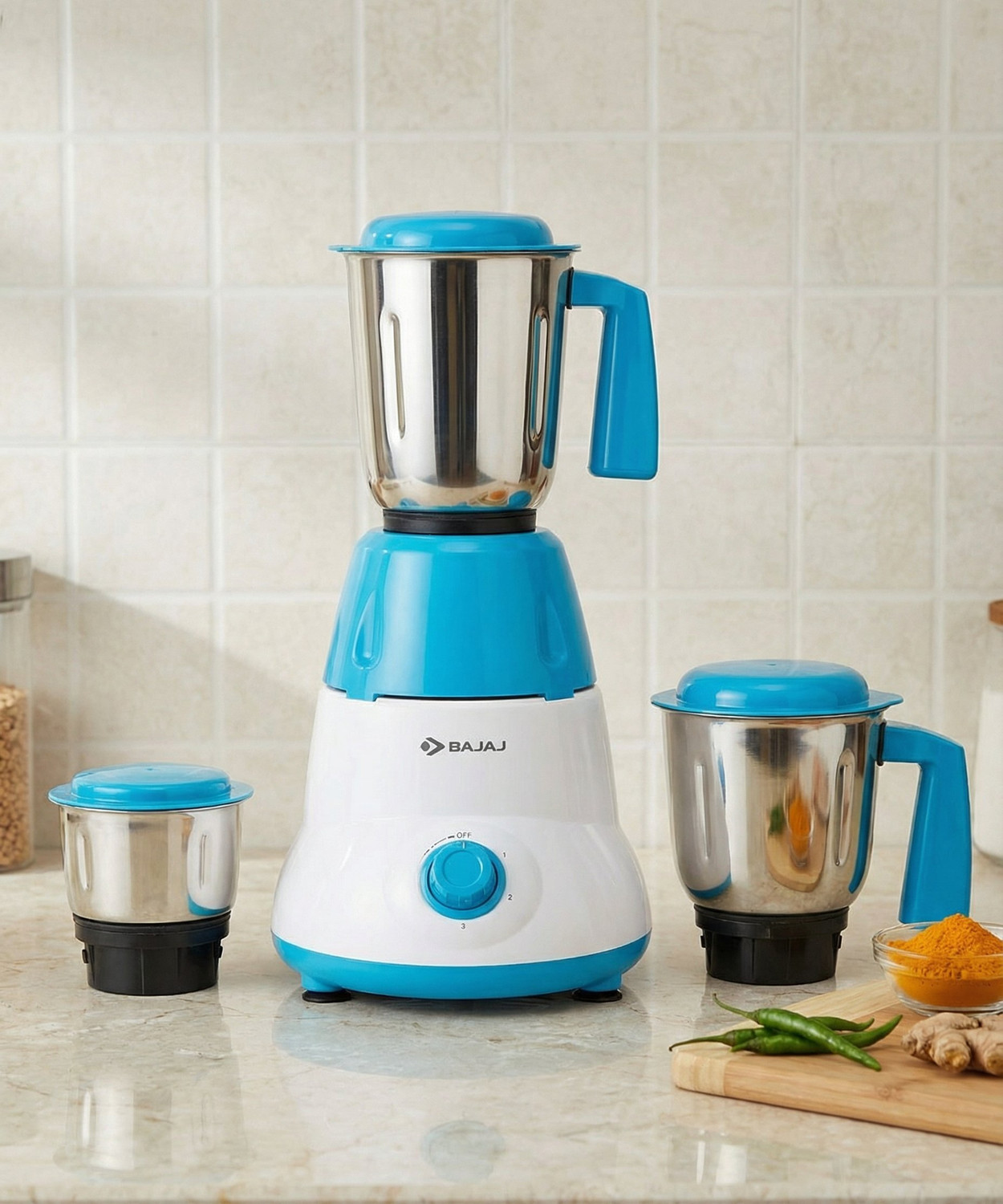 Image of BAJAJ 750W 750 W Mixer Grinder