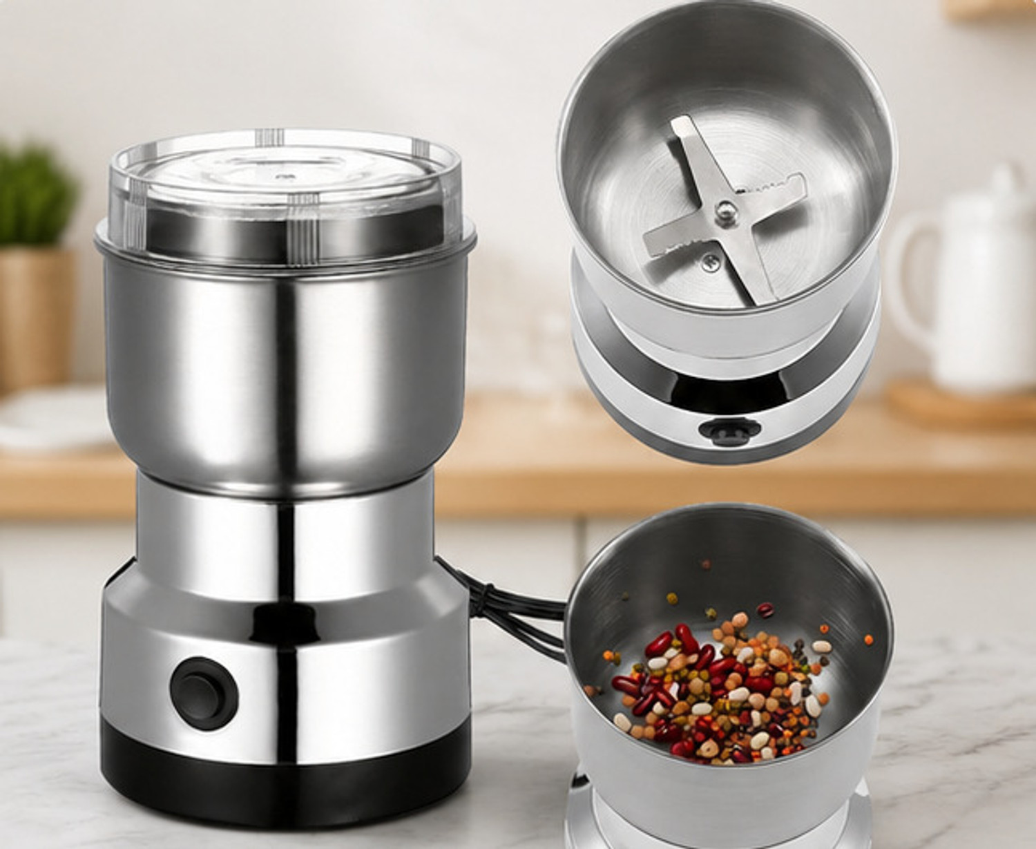 Image of SaAvira Kitchen Essentials Series 150 W Mixer Grinder