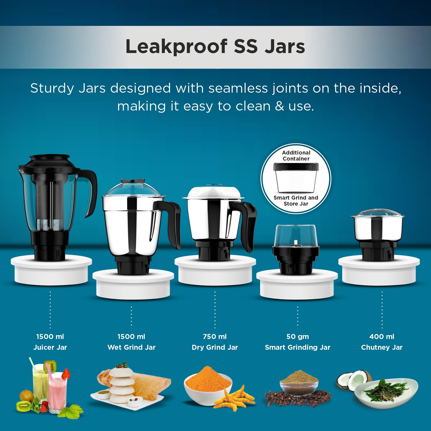 Image of Butterfly Plus 750 W Juicer Mixer Grinder