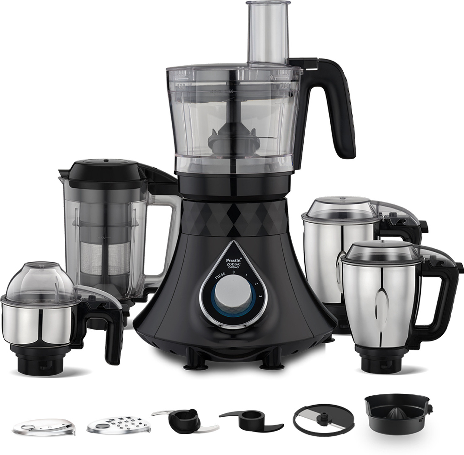 Image of Preethi Zodiac Cosmo 750 W Juicer Mixer Grinder