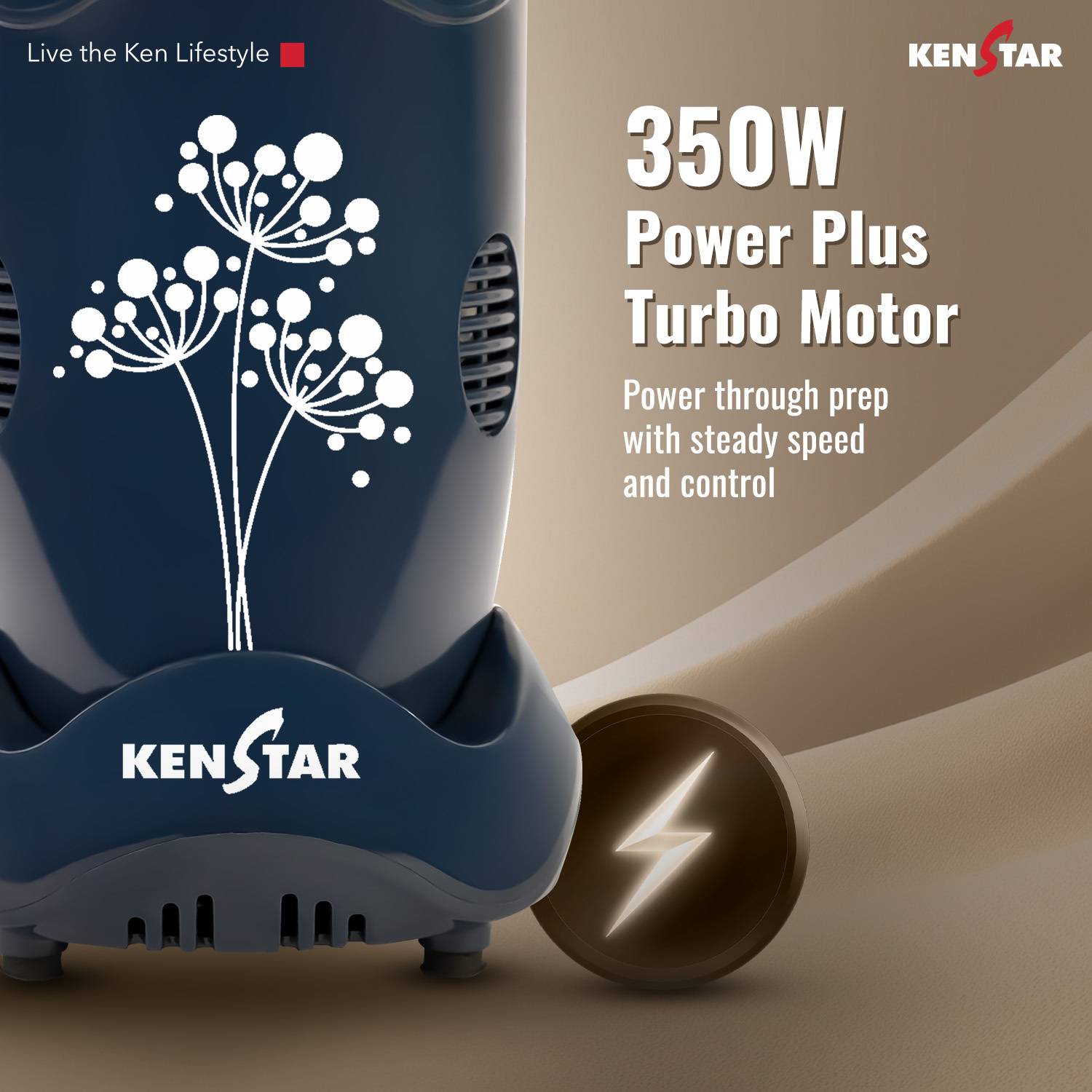 Kenstar Nutrino 350W Blender Grinder - Image 4