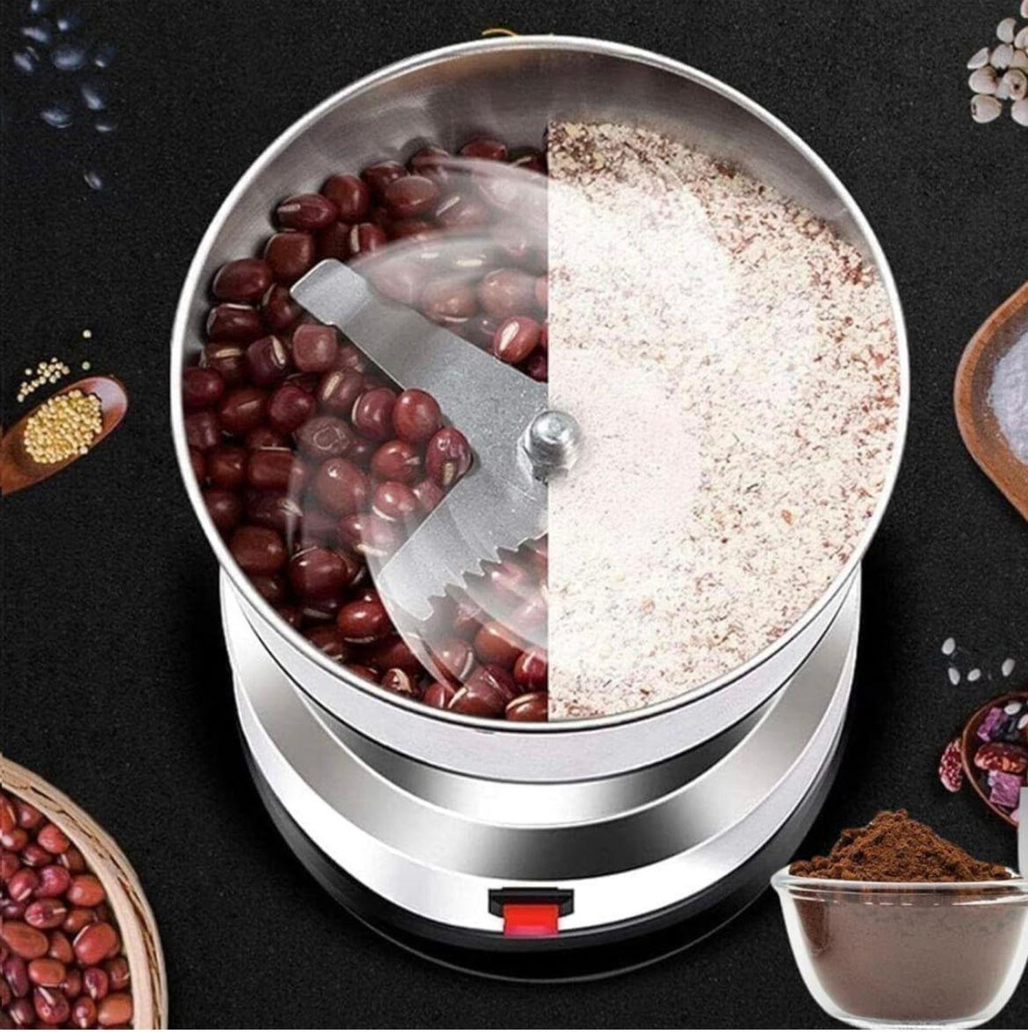 Image of SANKALPKITCHENMART Multipurpose Electric Spice Grinder 230 W Juicer Mixer Grinder