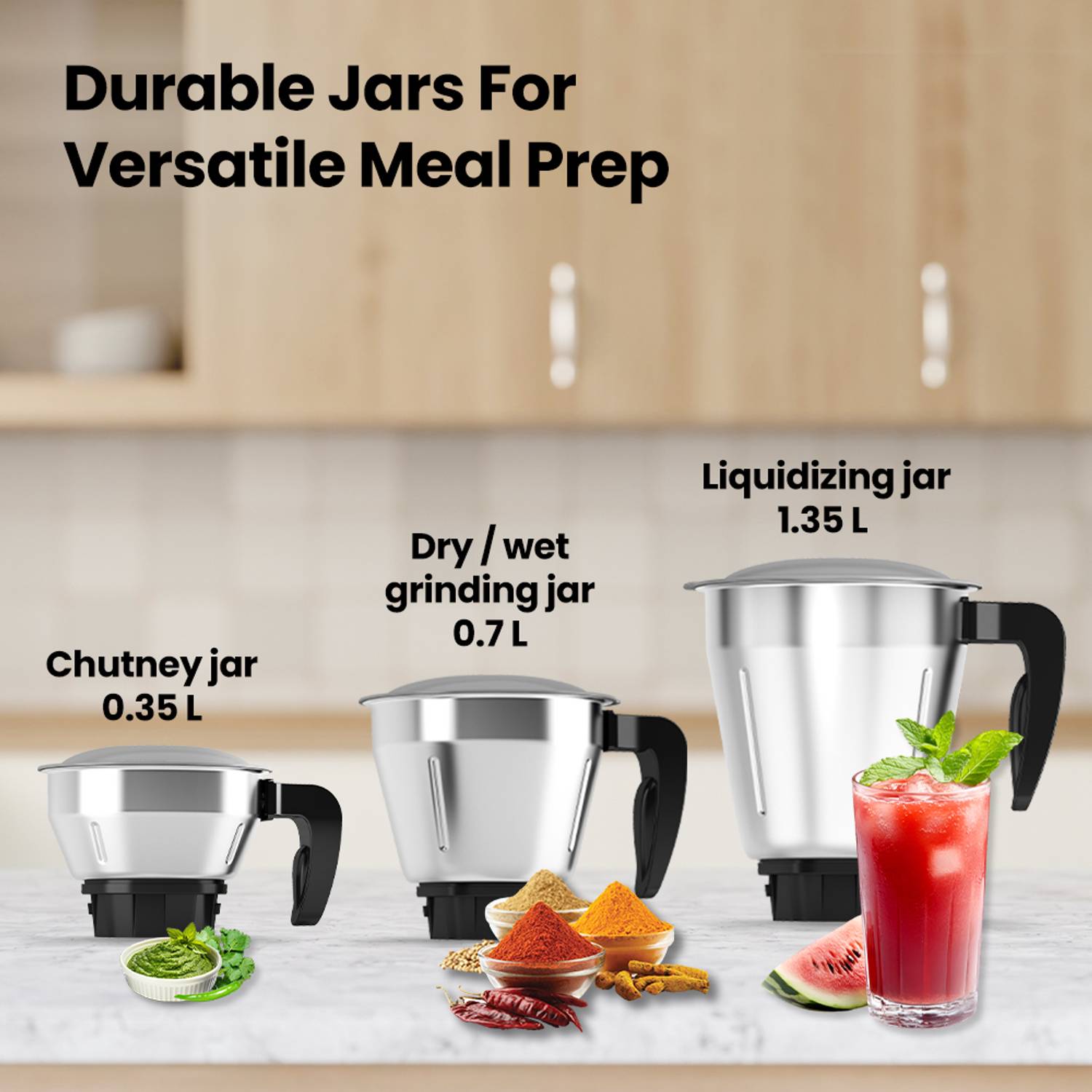 HAVELLS GHFMGCIE050 500 W Mixer Grinder - Image 4