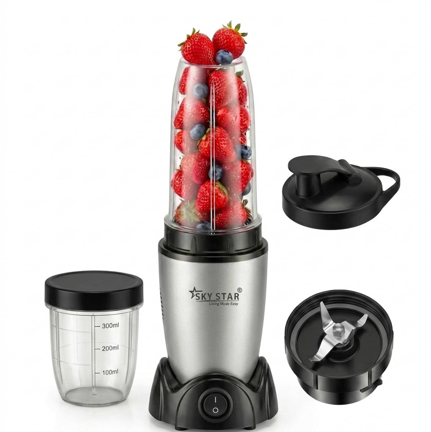 Skystar Blendo Nutri Blender 750 W Juicer Mixer Grinder