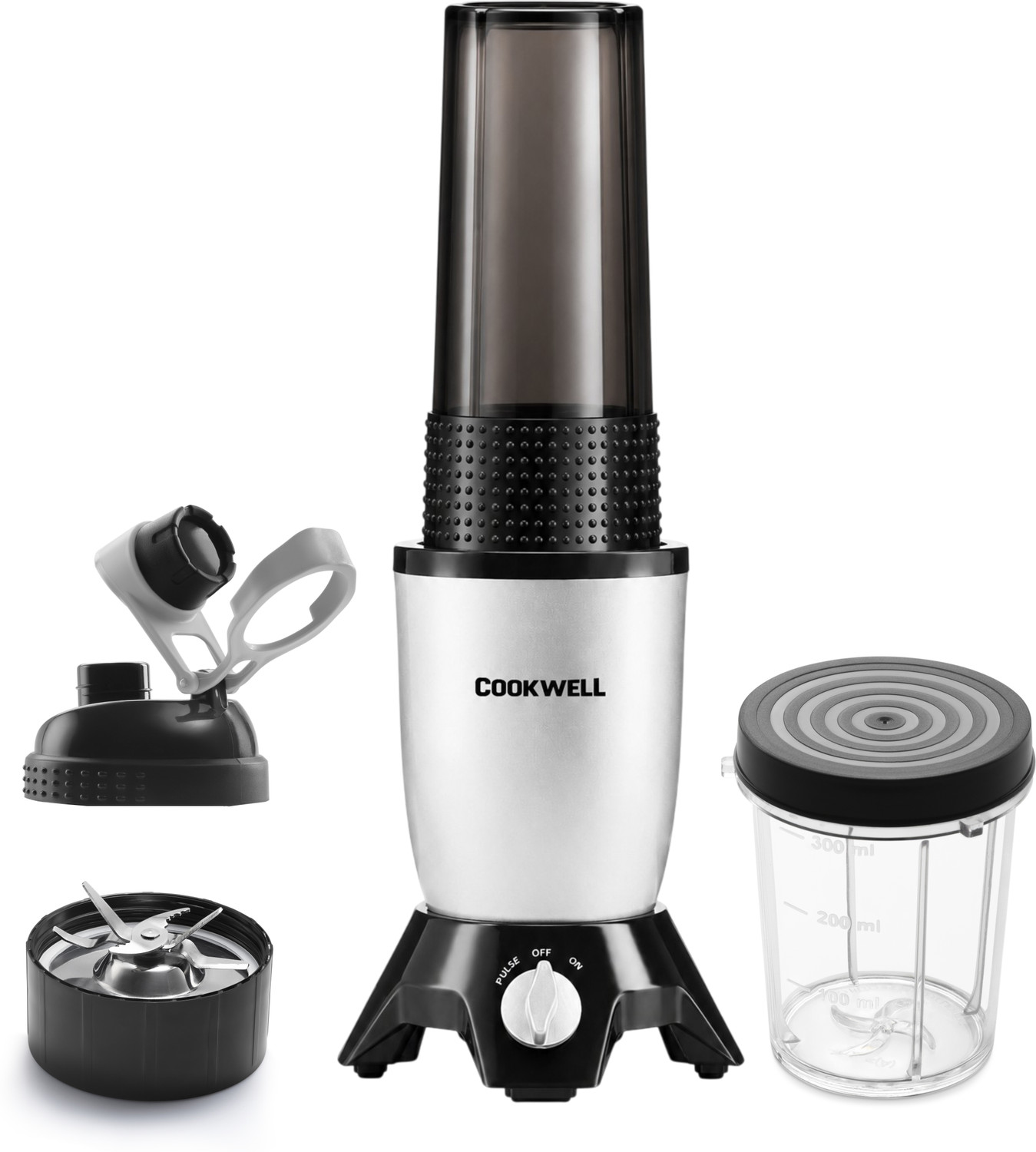 Image of cookwell Bullet 600 W Juicer Mixer Grinder