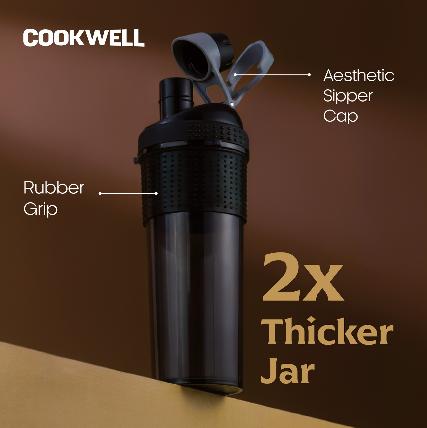 Image of cookwell Bullet 600 W Juicer Mixer Grinder