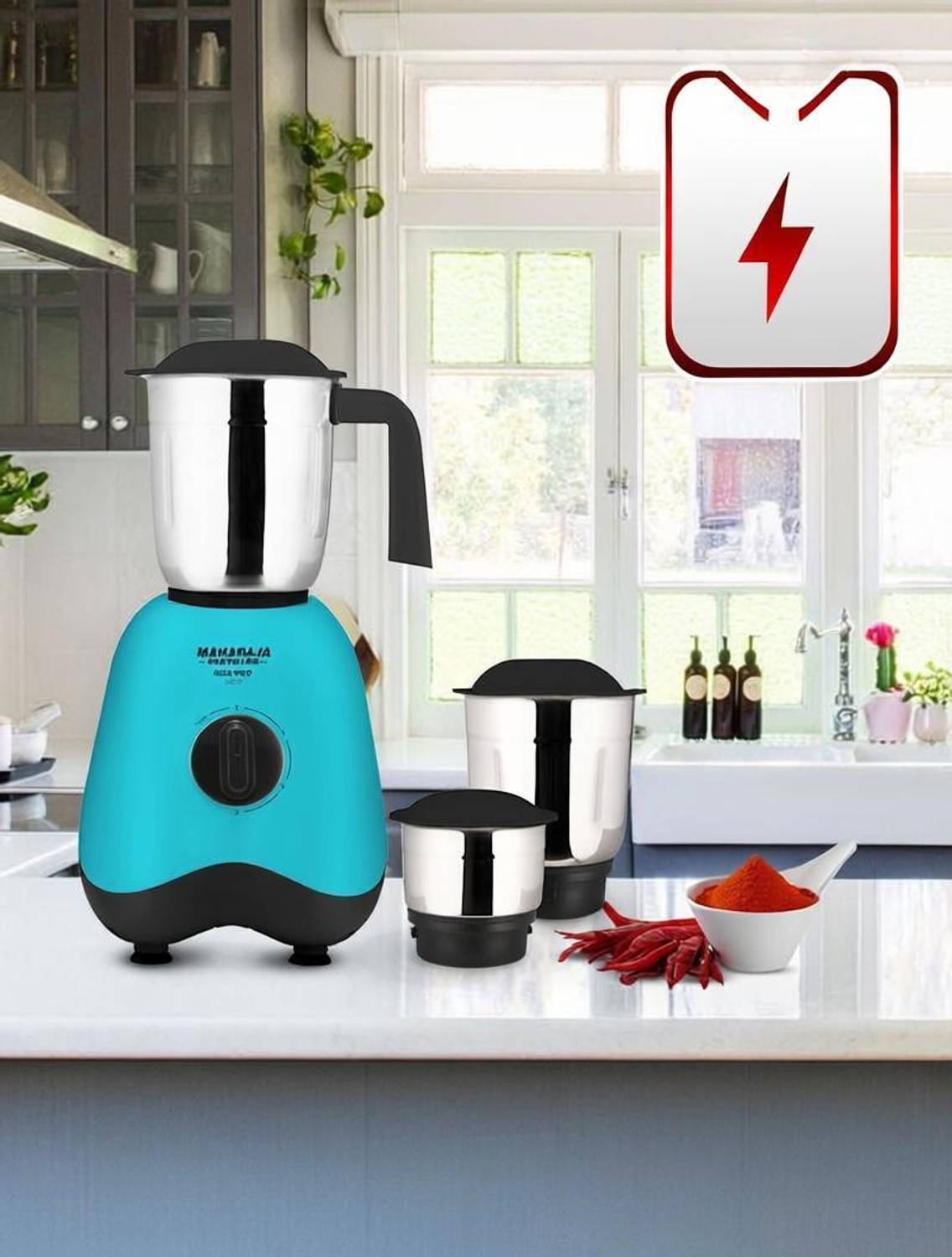 MAHARAJA WHITELINE MX-261 500 W Mixer Grinder