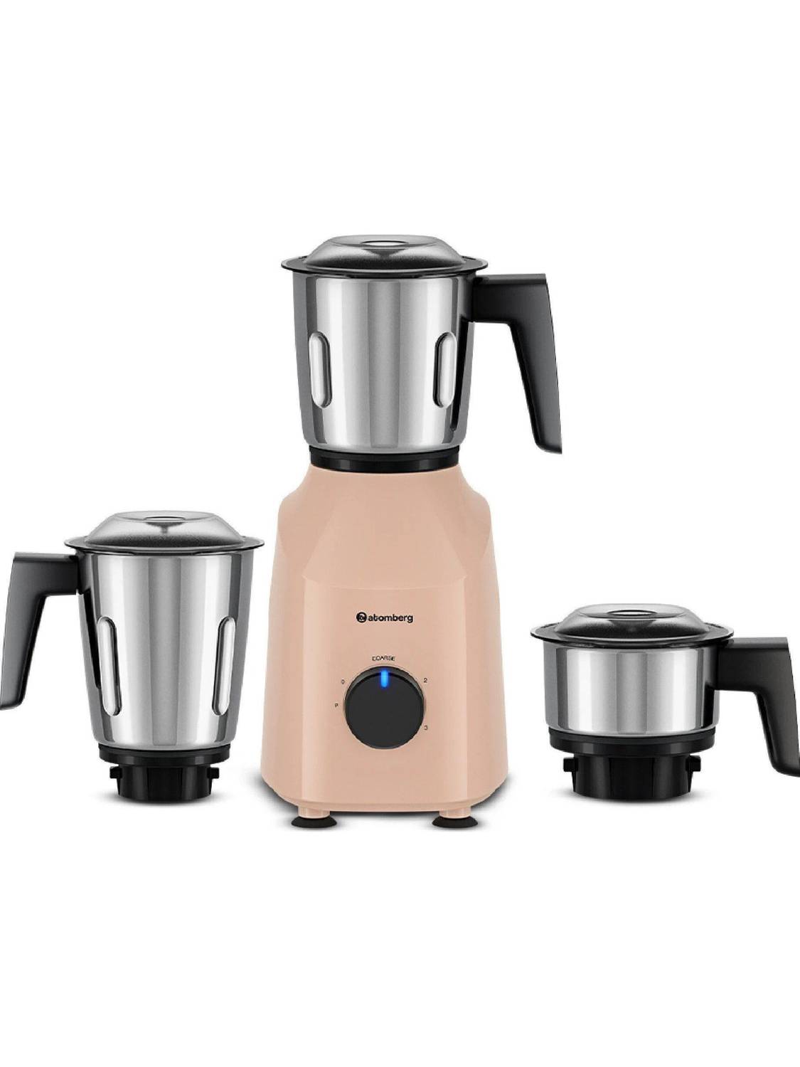 Atomberg Xiana | Coarse Mode for Silbatta-like Textures | 750 W Mixer Grinder