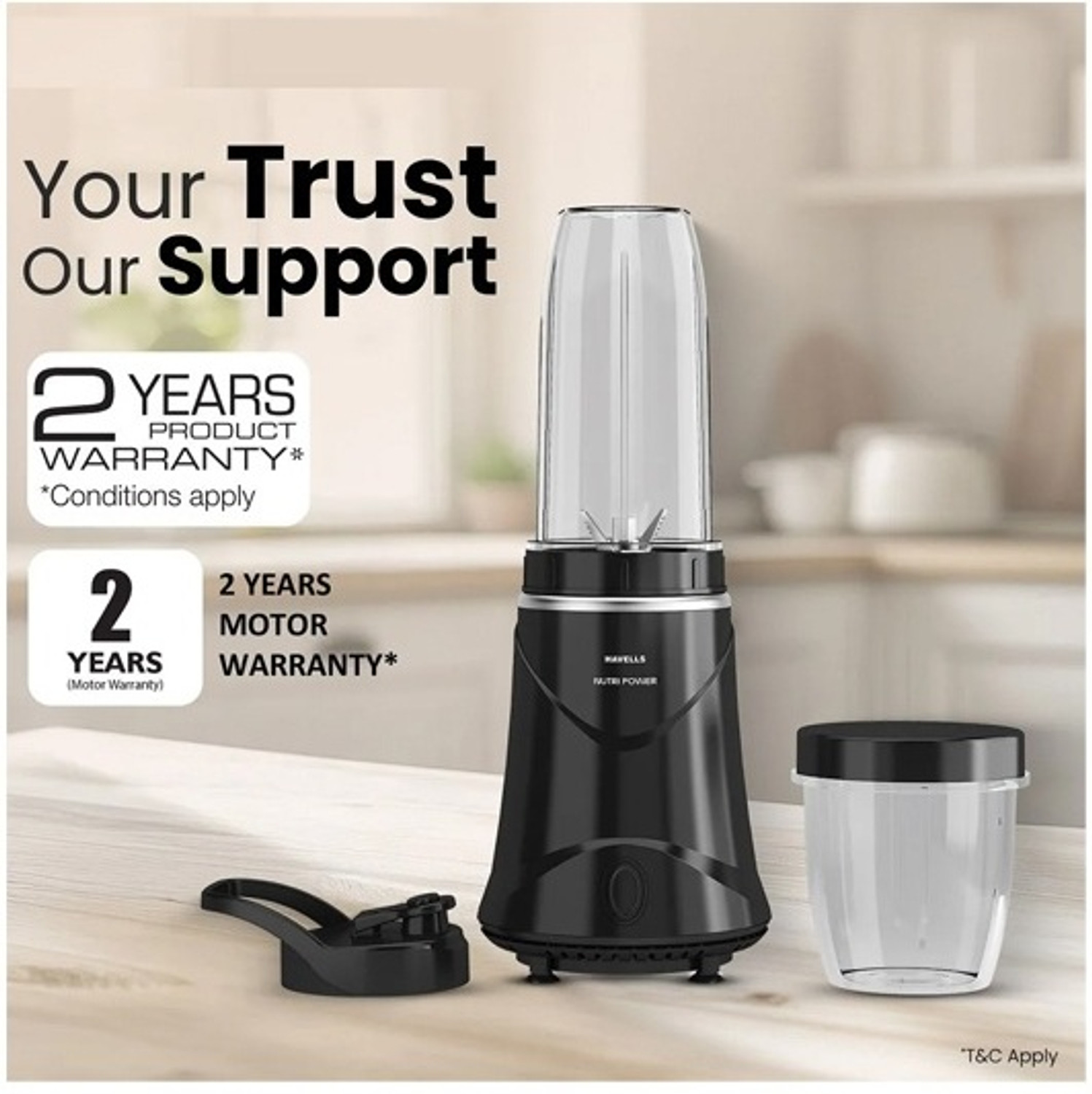 Image of HAVELLS Nutri 350 W Mixer Blender