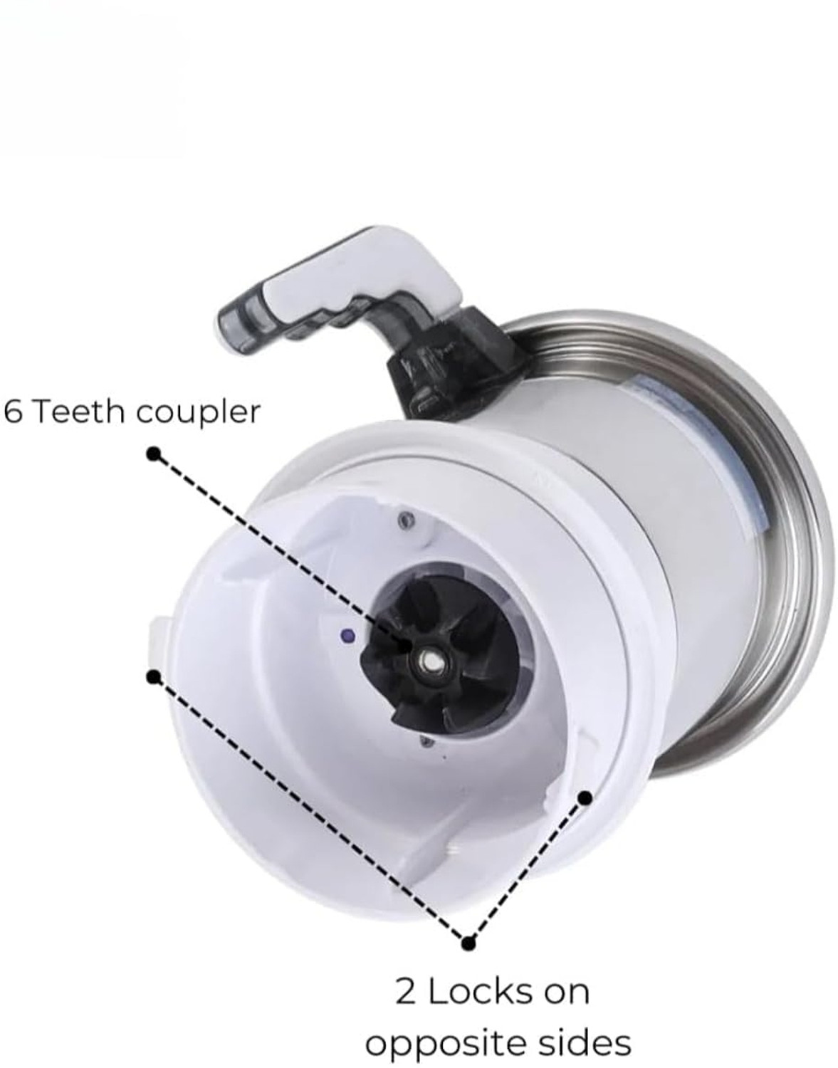 Image of KITCHEN CROWN Sujaata compatible models mixer grinder jar 1000 ml 900 W Mixer Grinder