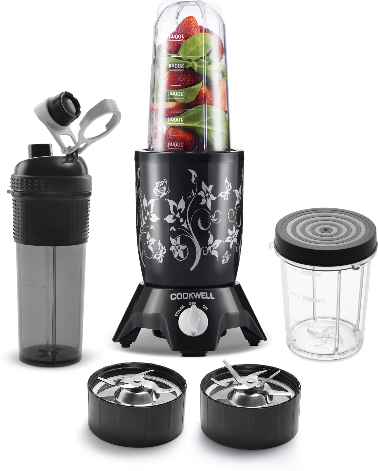 Image of cookwell Bullet 600 W Juicer Mixer Grinder